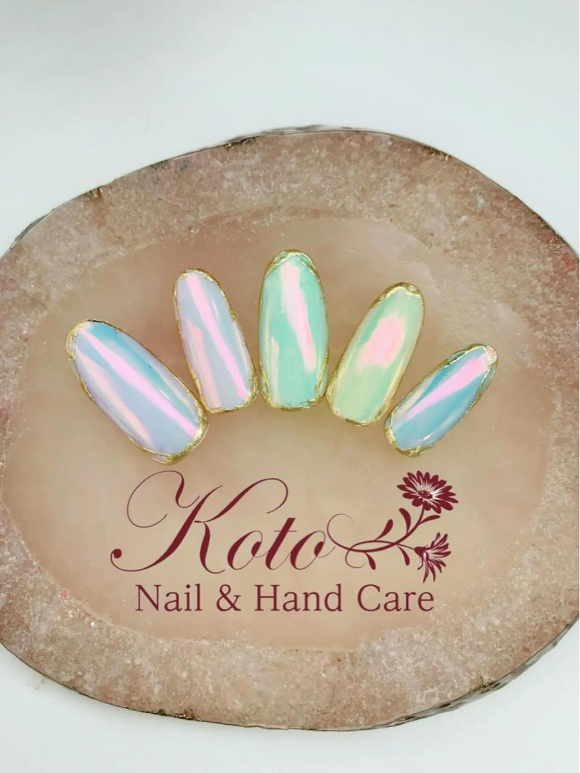 ネイル 長さ出し フットネイル フレンチネイル ジェルネイル ラメ(グリッター) Risa ネイルサロンKOTOのネイルデザイン