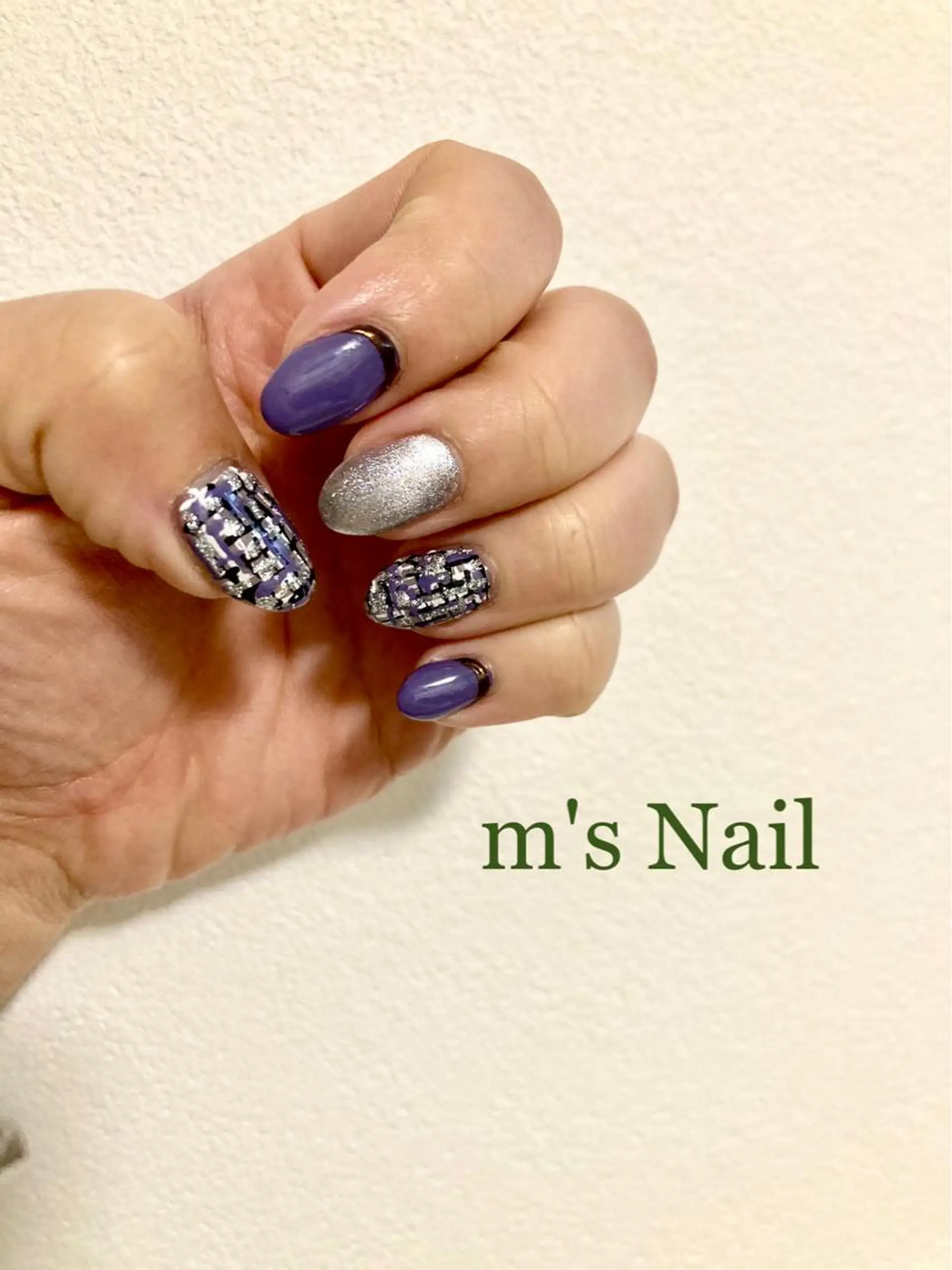 ネイル m'sNail 福岡西区 ネイルのネイルデザイン