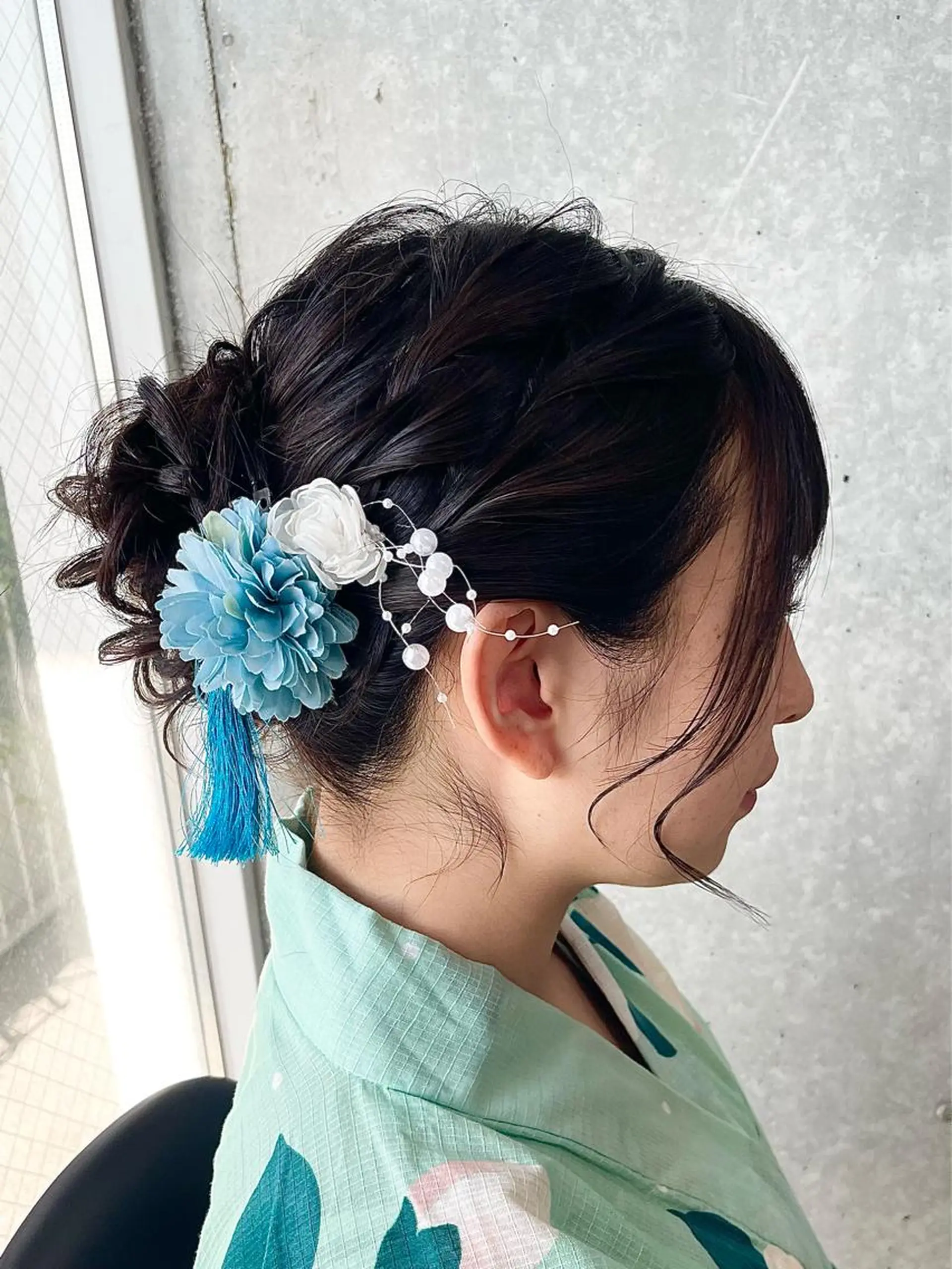 ヘアアレンジ ヘアセット メンズモテパーマ💙 fuwaのヘアスタイル