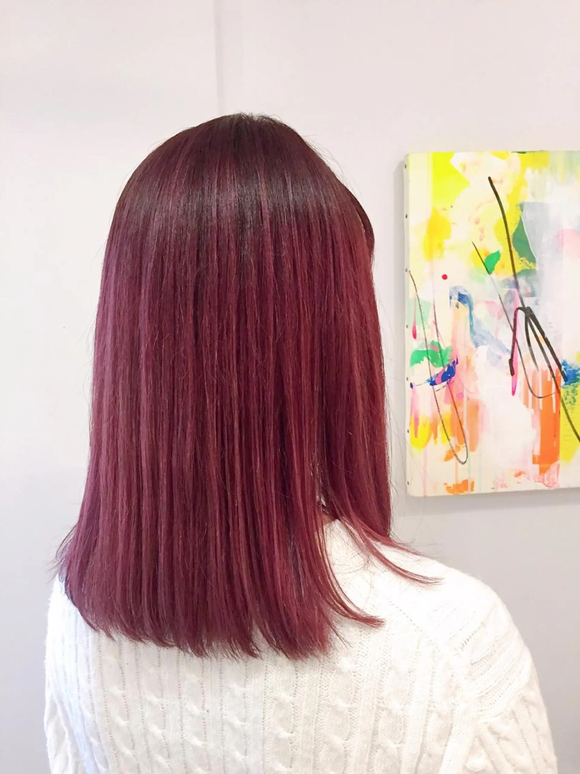 ミディアム カラー 💘透明感カラー💘 沖本 将宏のヘアスタイル