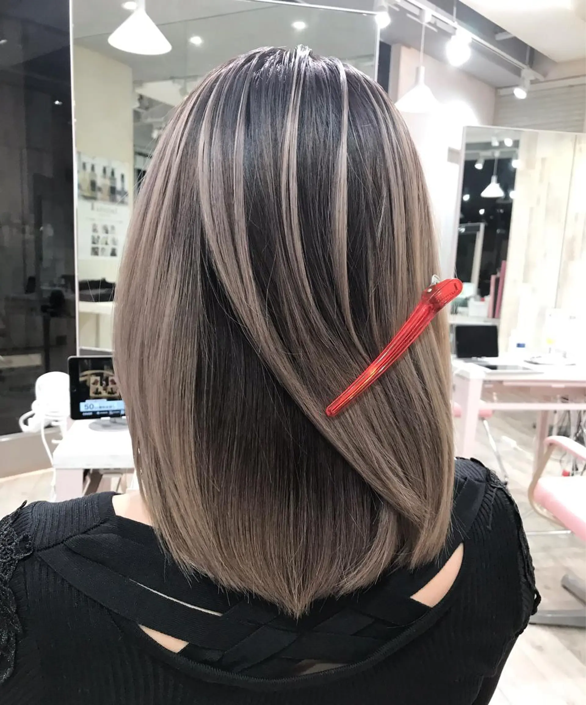 セミロング カラー 高島大登/顔周り /レイヤーカットのヘアスタイル