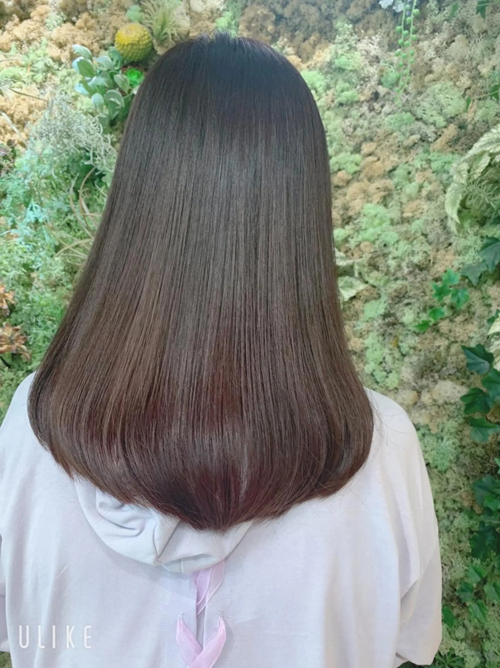 セミロング 支持率No.1💖 オチアイのヘアスタイル