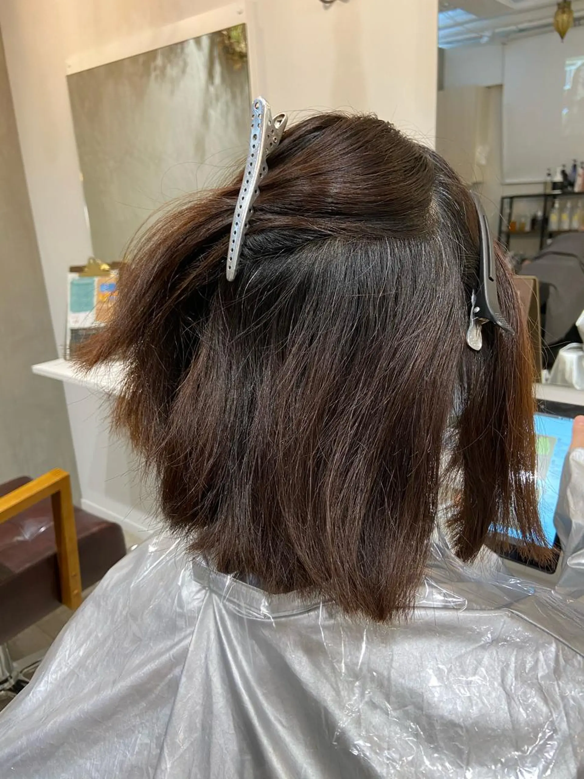 セミロング 薗部 創生のヘアスタイル