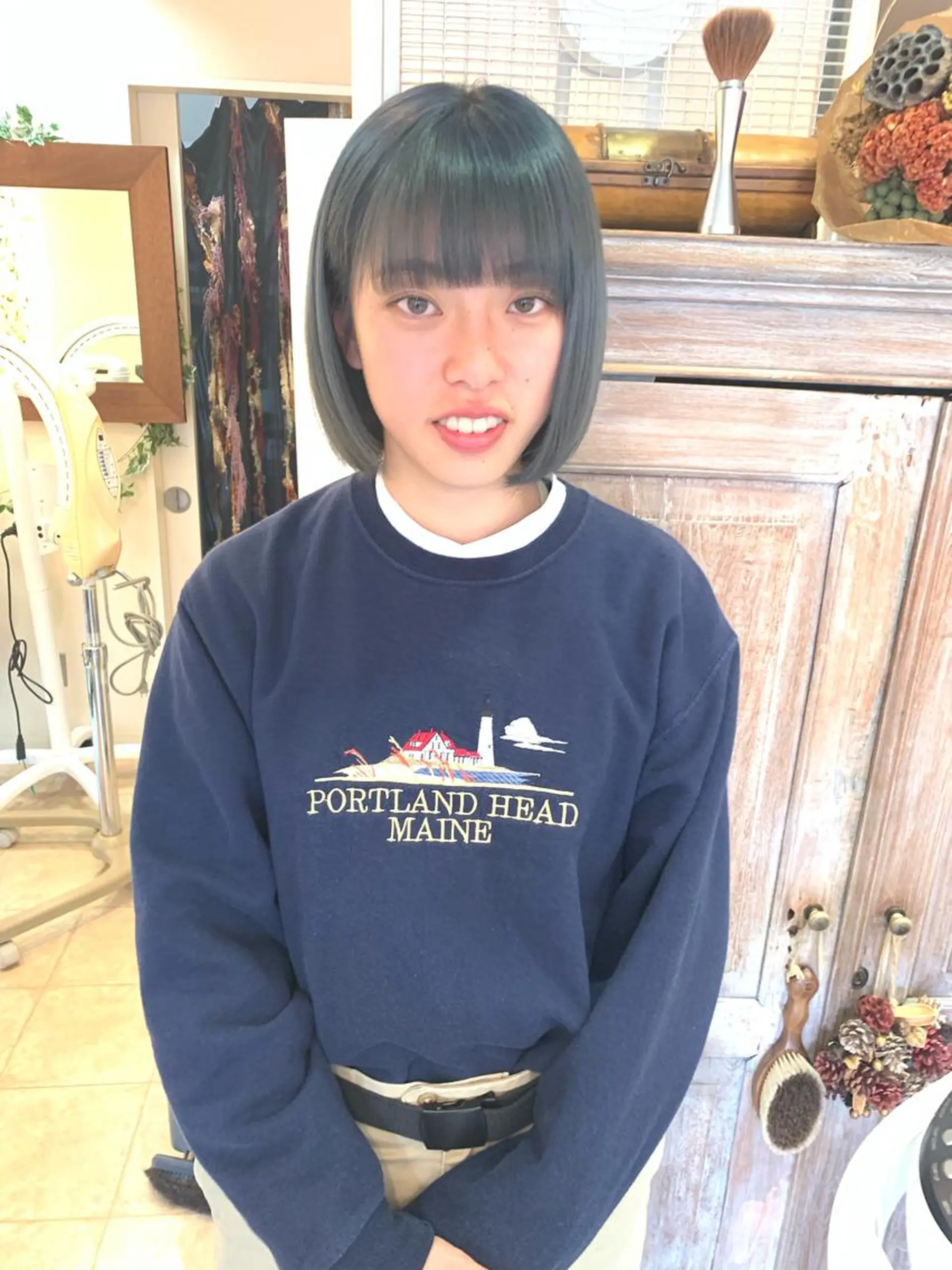 ショート カラー nishimura makotoのヘアスタイル