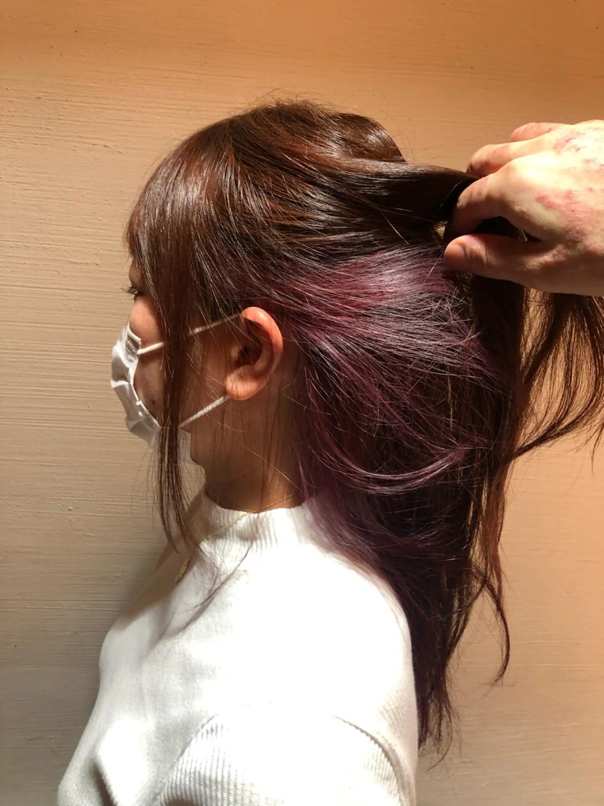 ミディアム カラー stylist YUTOのヘアスタイル