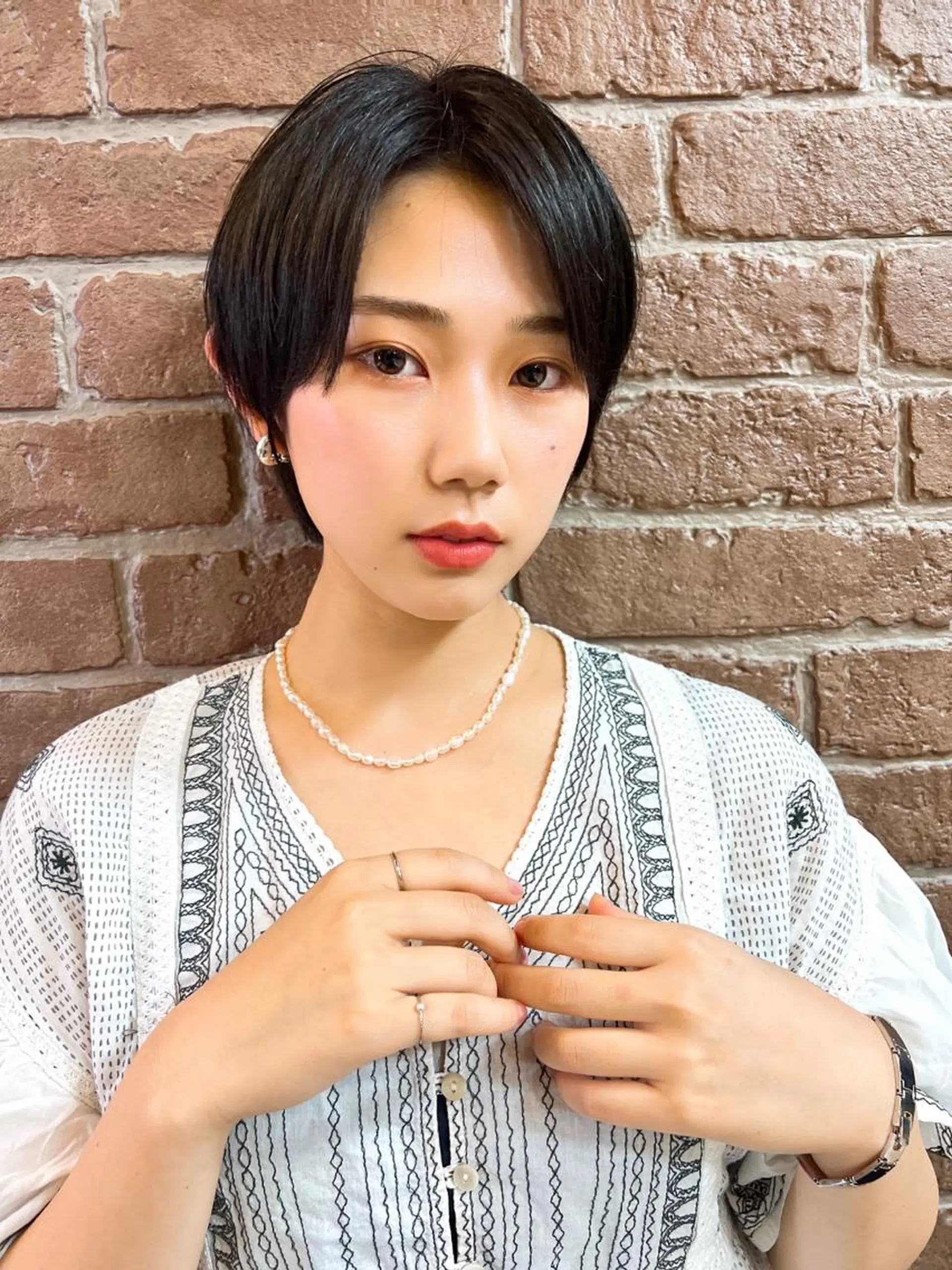 ショート カラー 髪質改善 カット ヘアカラー トリートメント 艶髪専門美容師🏄 kazuレスlessのヘアスタイル