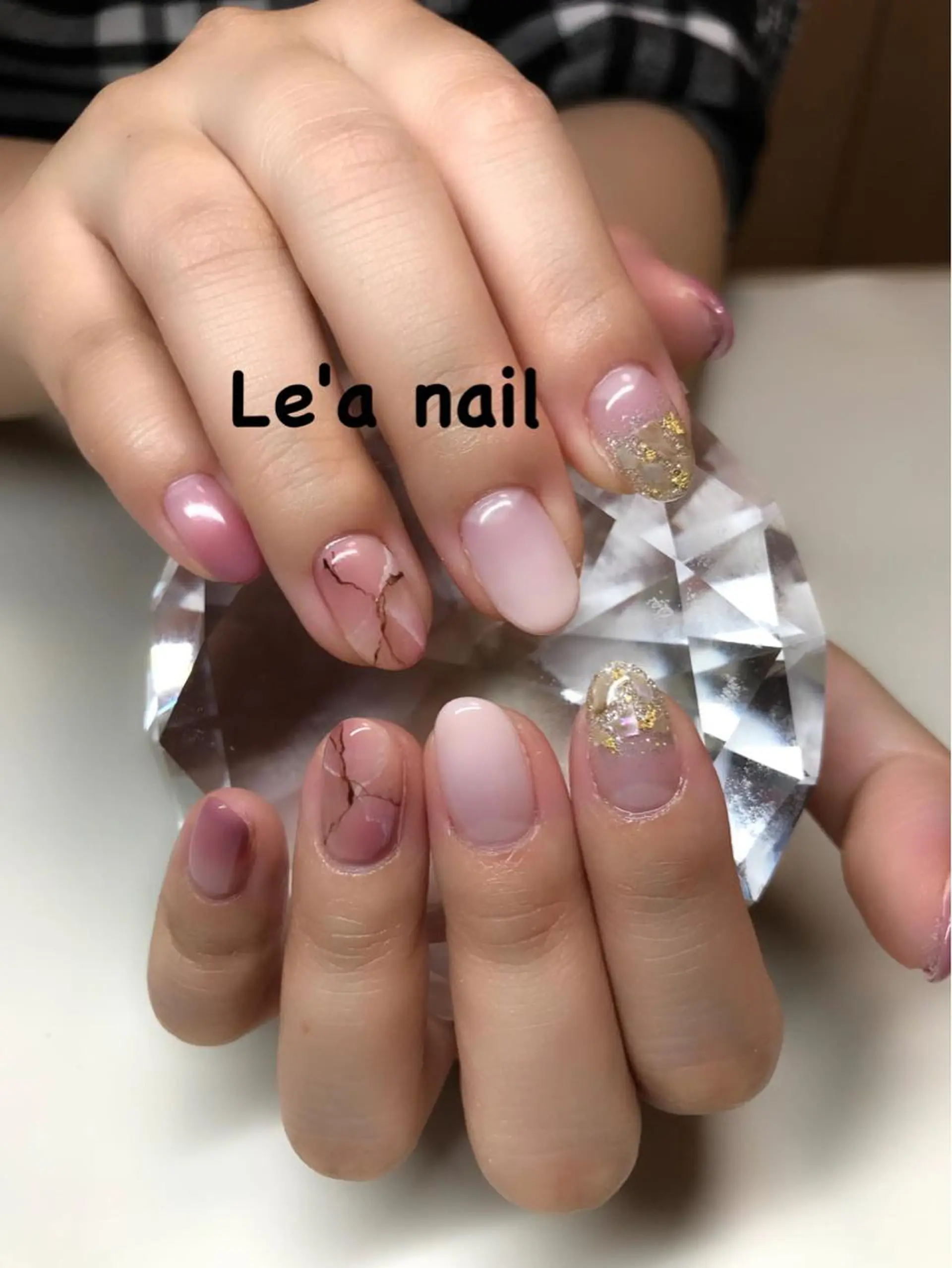 ネイル ハンドネイル 'mm所属・'mm  (ミリ) ＭＡＮＡＭＩのネイルデザイン