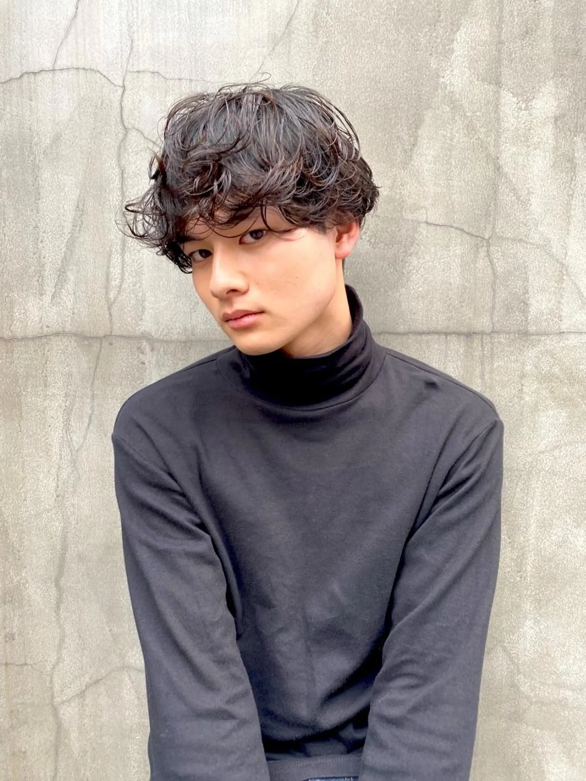 メンズ パーマ メンズパーマ RYOMA/ 似合わせ🎧🤍のヘアスタイル