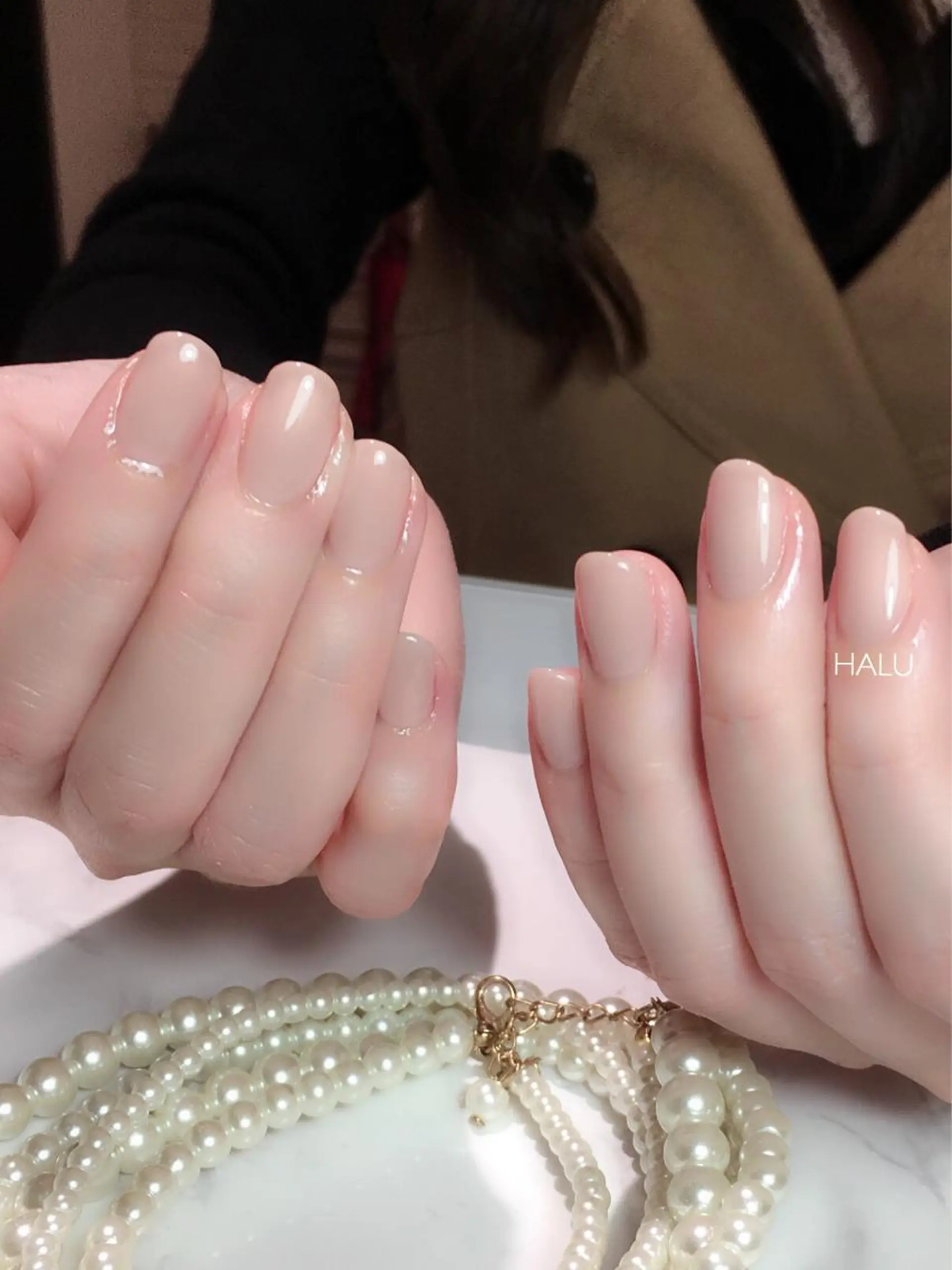 ネイル ワンカラーネイル HALU ハルのネイルデザイン