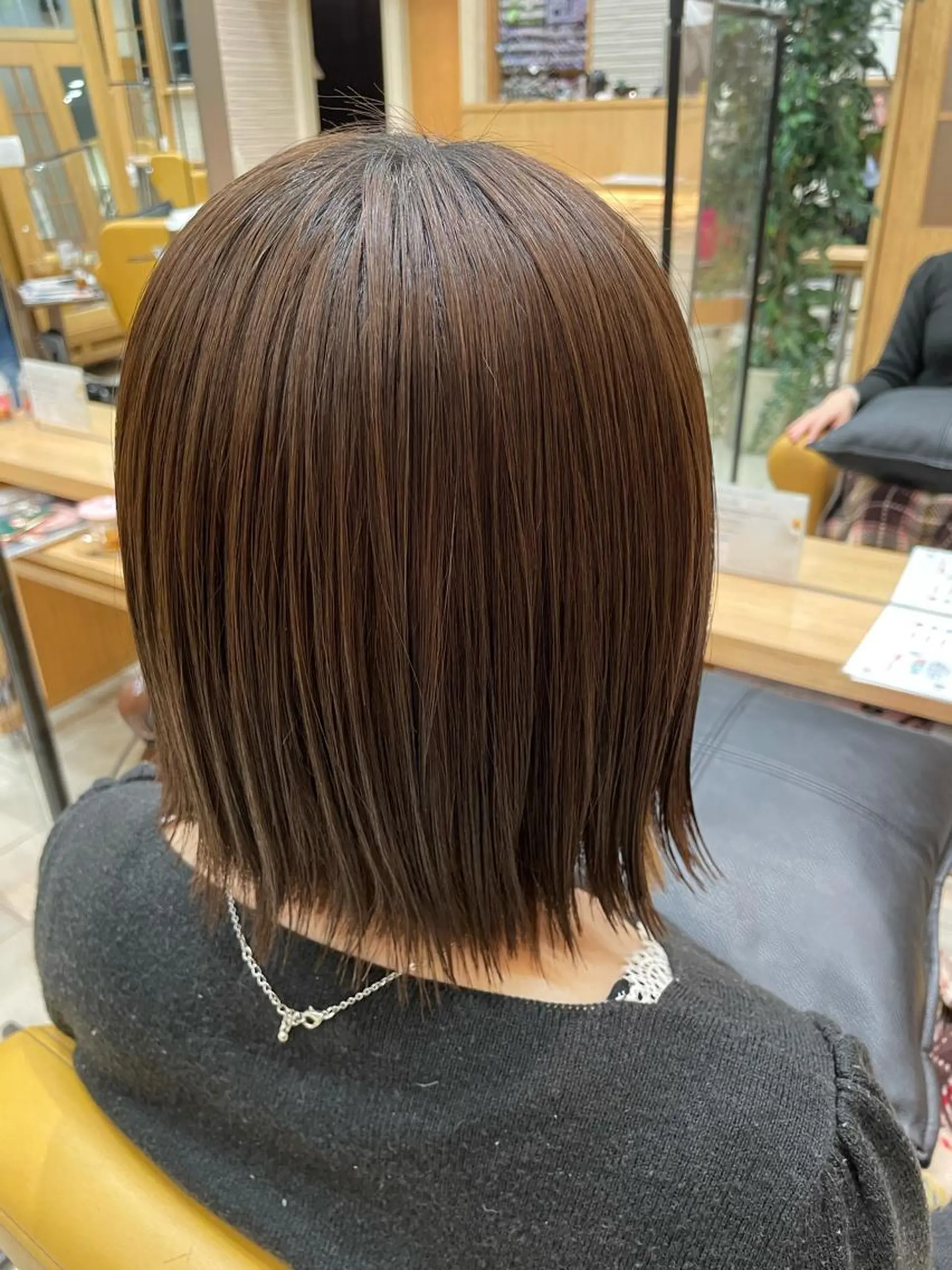 ミディアム 髪質改善 縮毛矯正 カット 縮毛矯正 ♦️モテ髪創作者 SUGA♦️のヘアスタイル