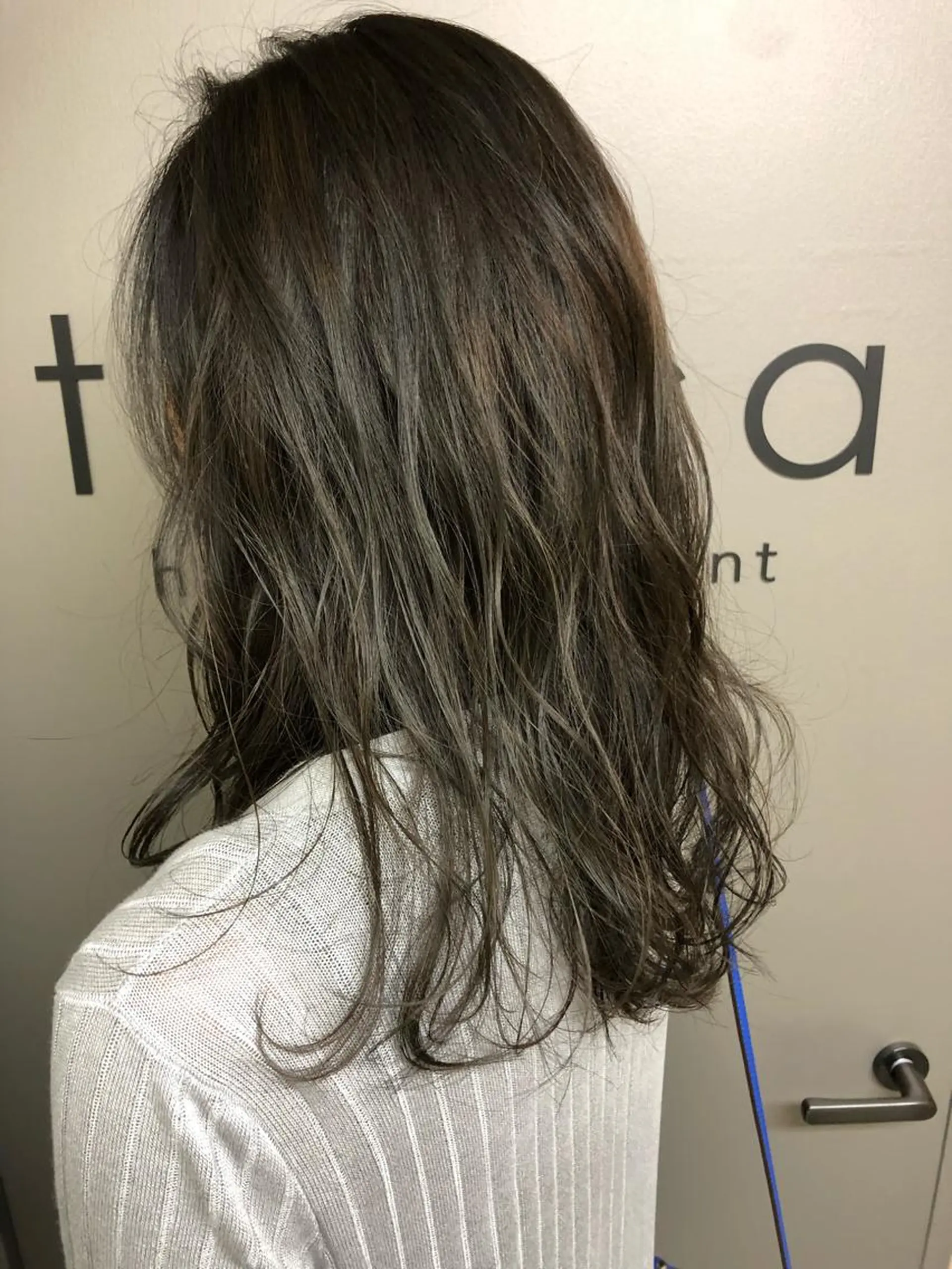 セミロング カラー 襟足特化型美容師 🌈ATSUSHIのヘアスタイル