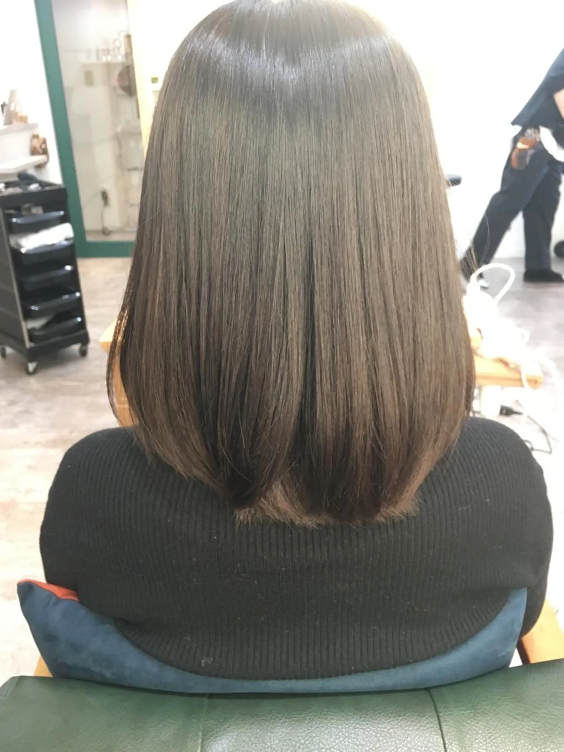 ミディアム カラー 佐々木 政徳のヘアスタイル