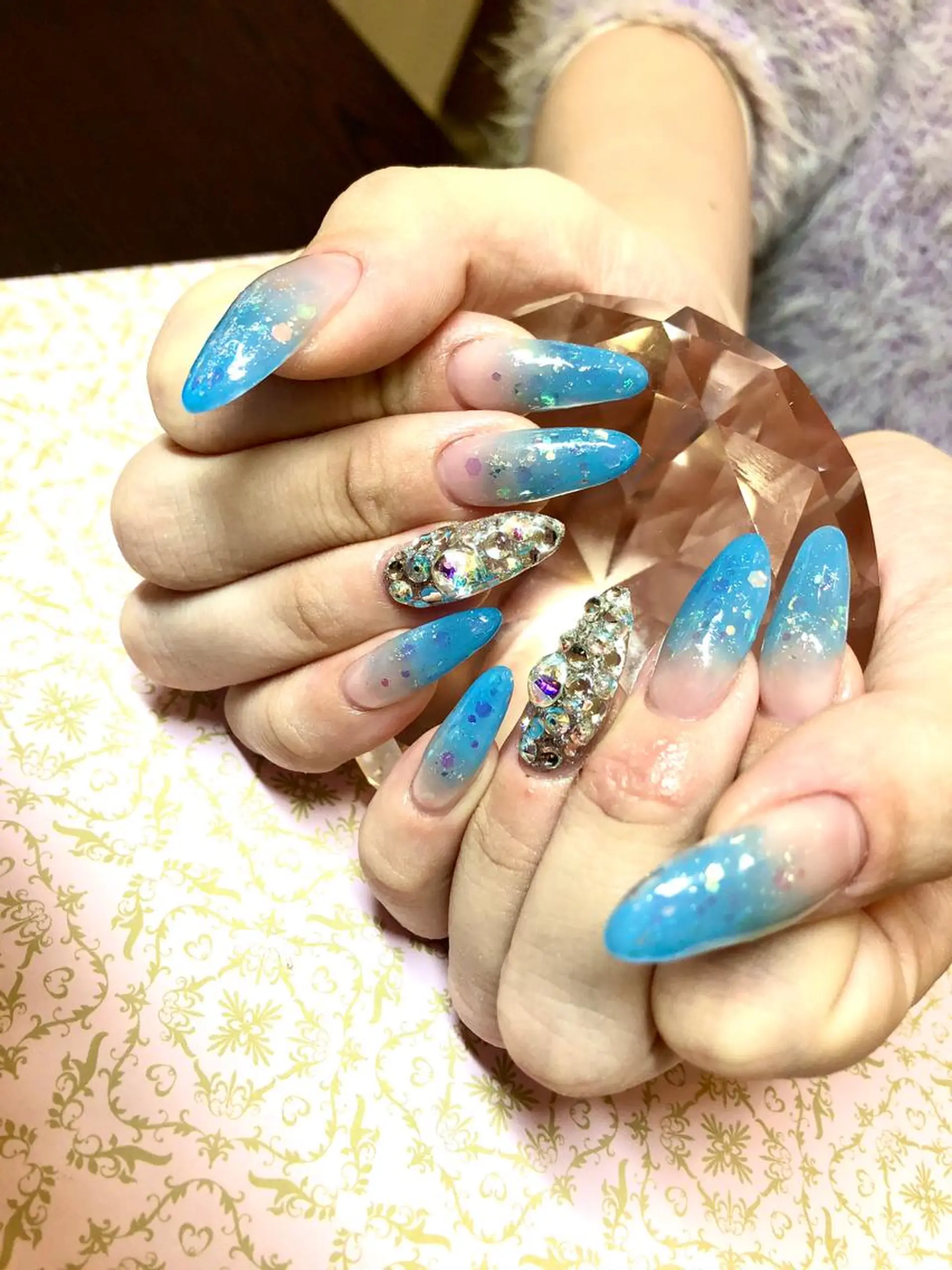 ネイル ジェルネイル スカルプネイル ハンドネイル Piacere 絵美のネイルデザイン