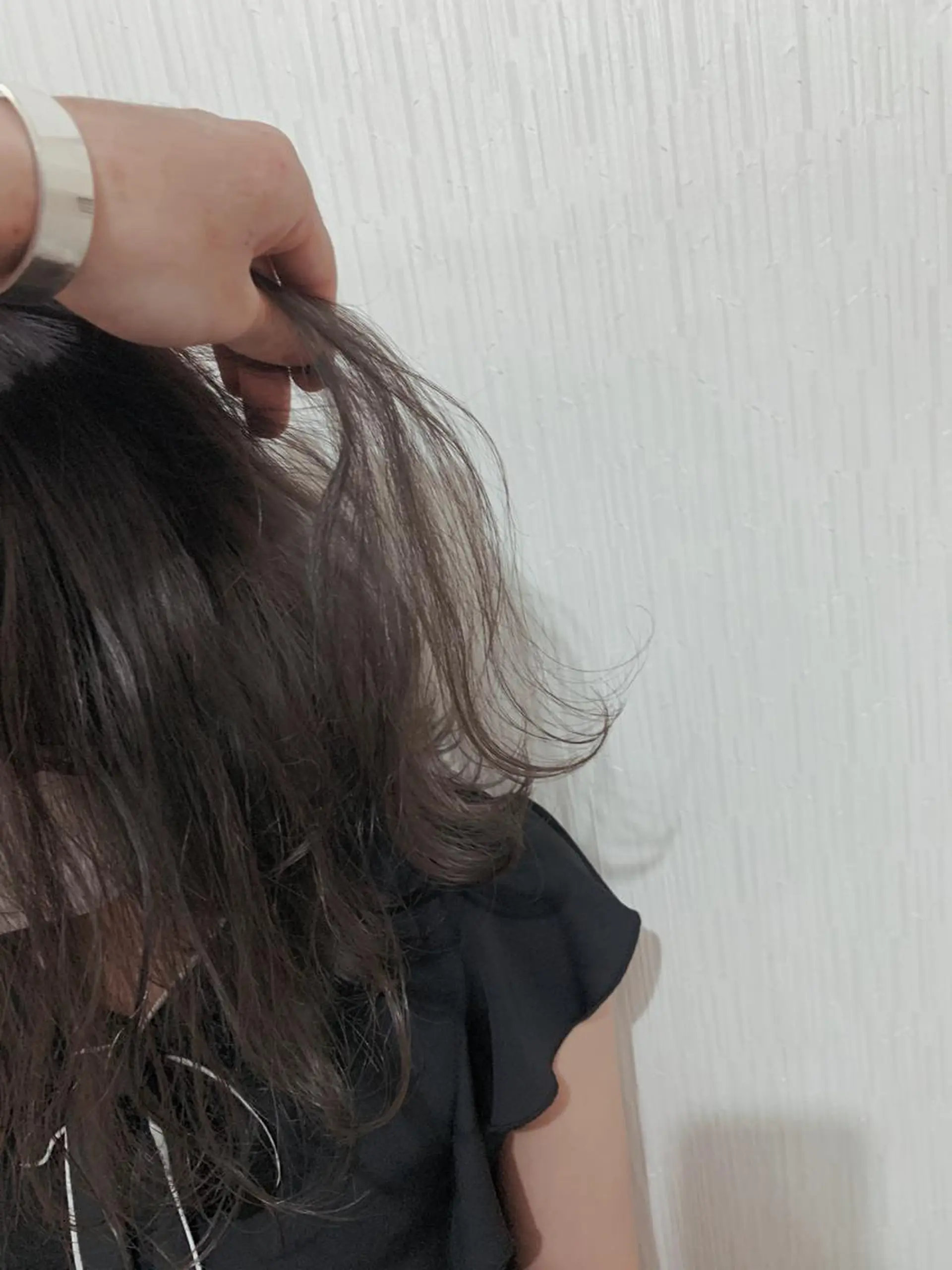 セミロング カラー レイヤーカットモデル 募集/藤原一真のヘアスタイル