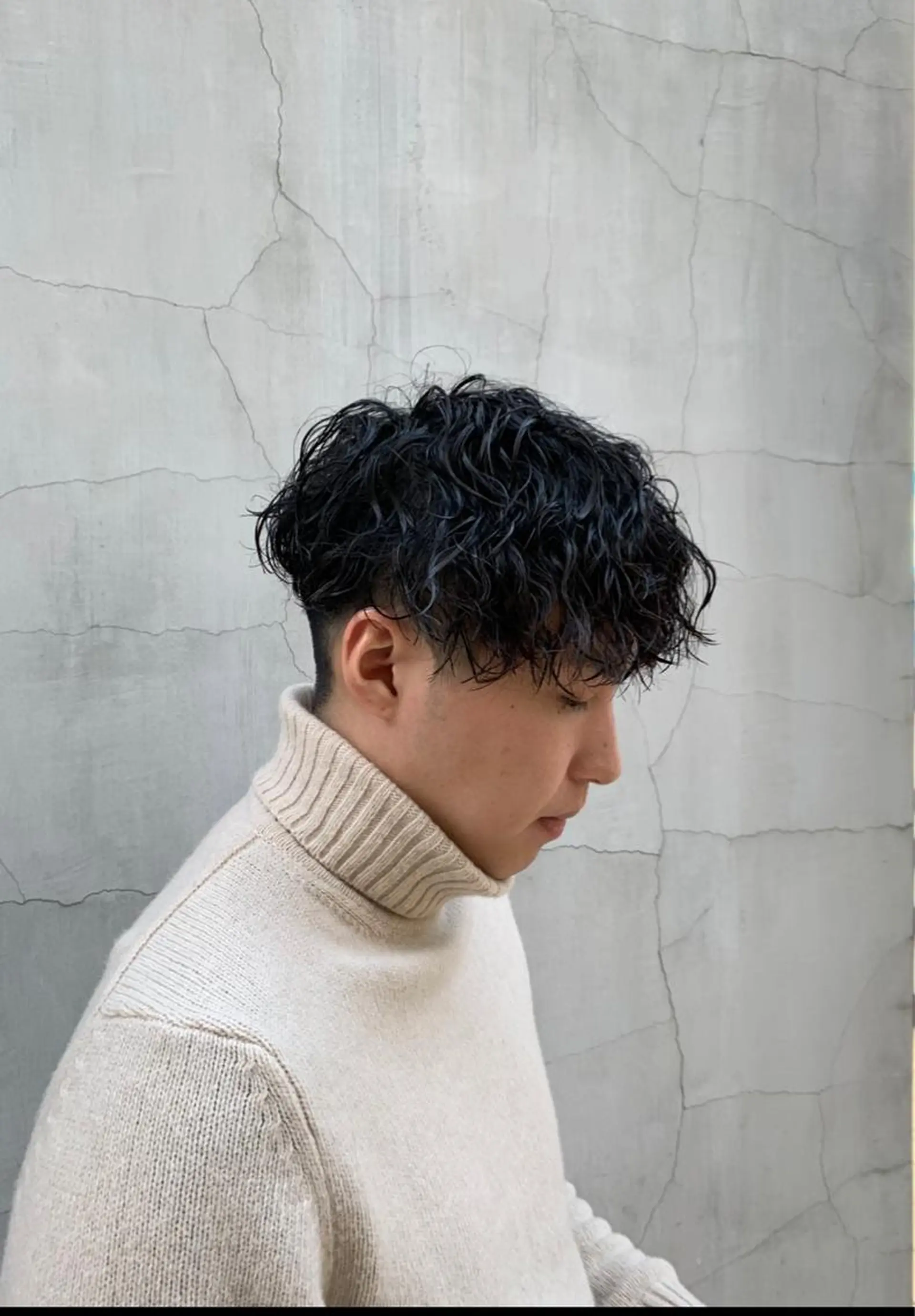 パーマ メンズ 深沢 秀のヘアスタイル