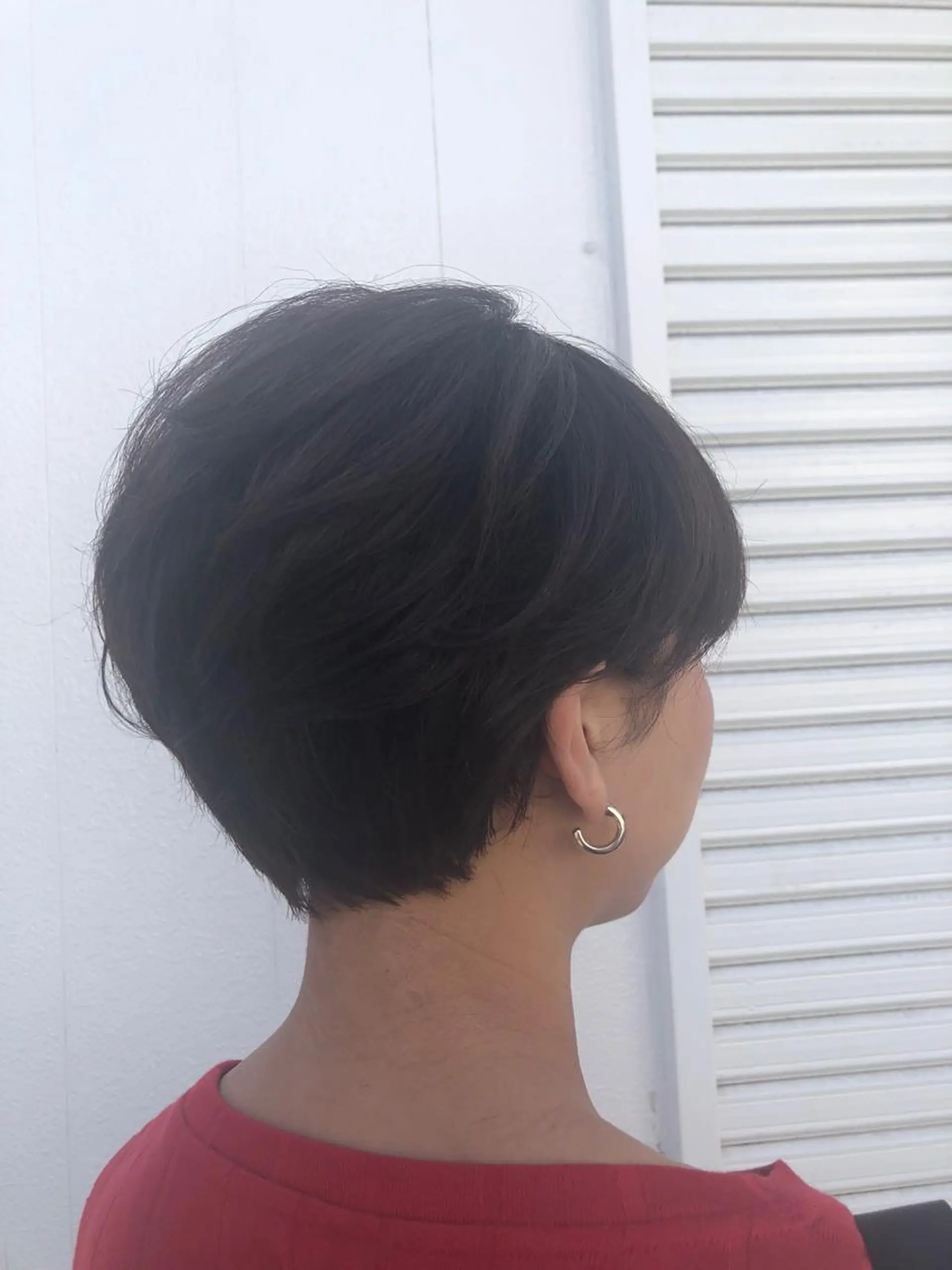 ショート カット 永沼 真依のヘアスタイル