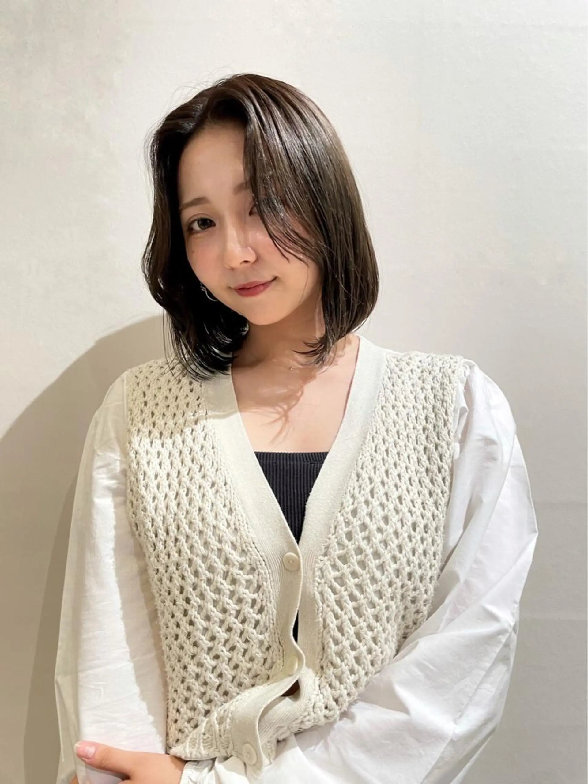 ミディアム カラー 髪質改善 トリートメント ヘアカラー トリートメント 内山湧勝/メンズ/ ショート/パーマのヘアスタイル