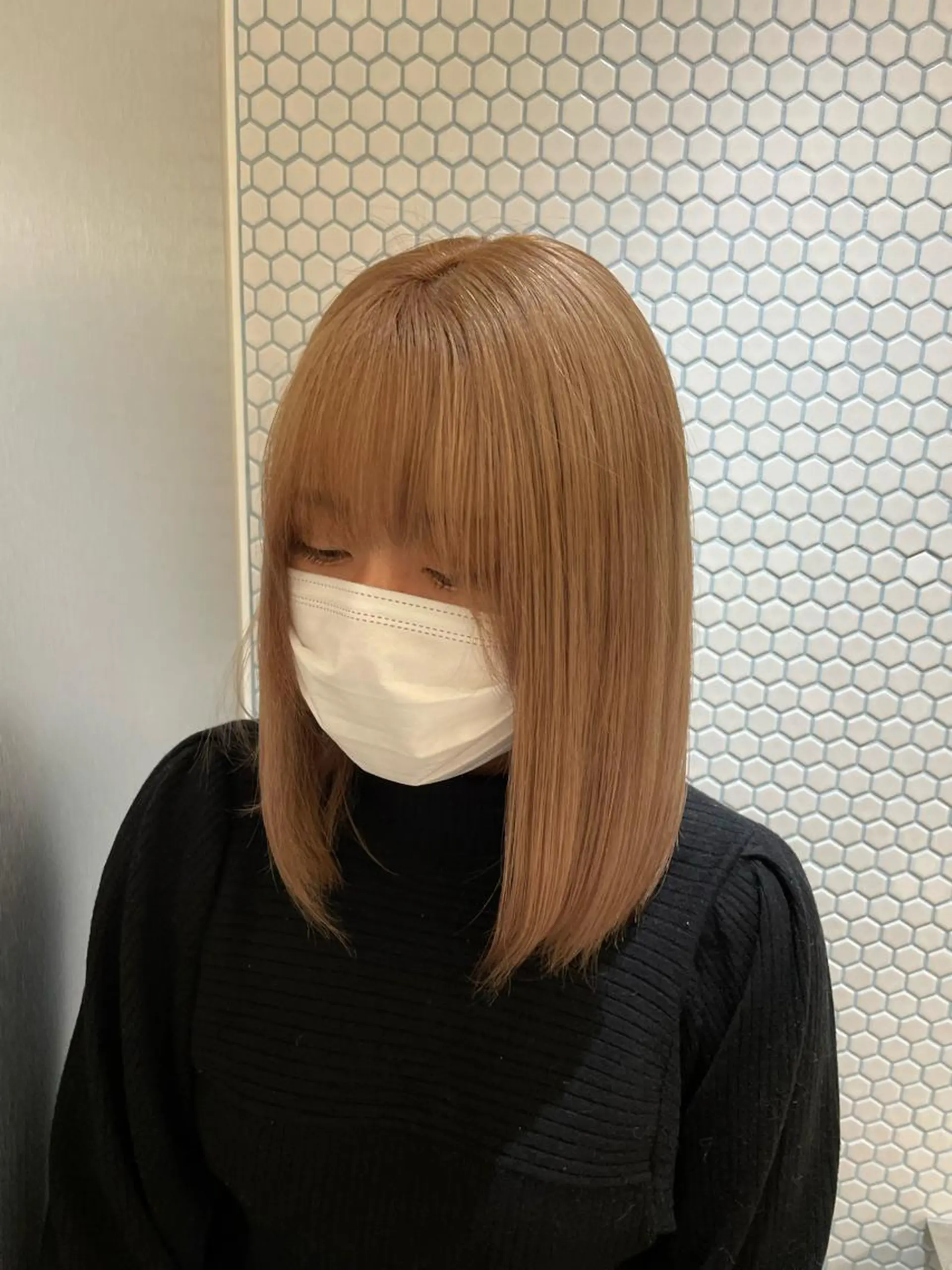 ミディアム カラー メンズブリーチカラー ❤︎hirokoのヘアスタイル