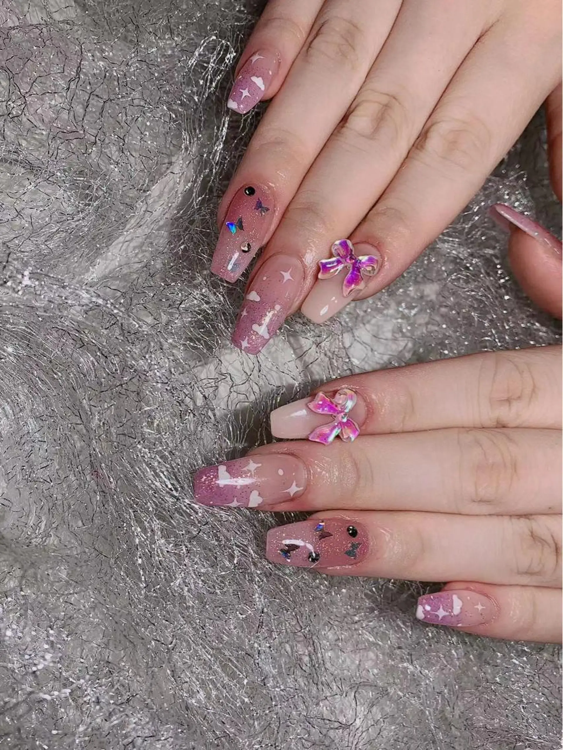 ネイル 長さだし専門店 M2　rikaのネイルデザイン