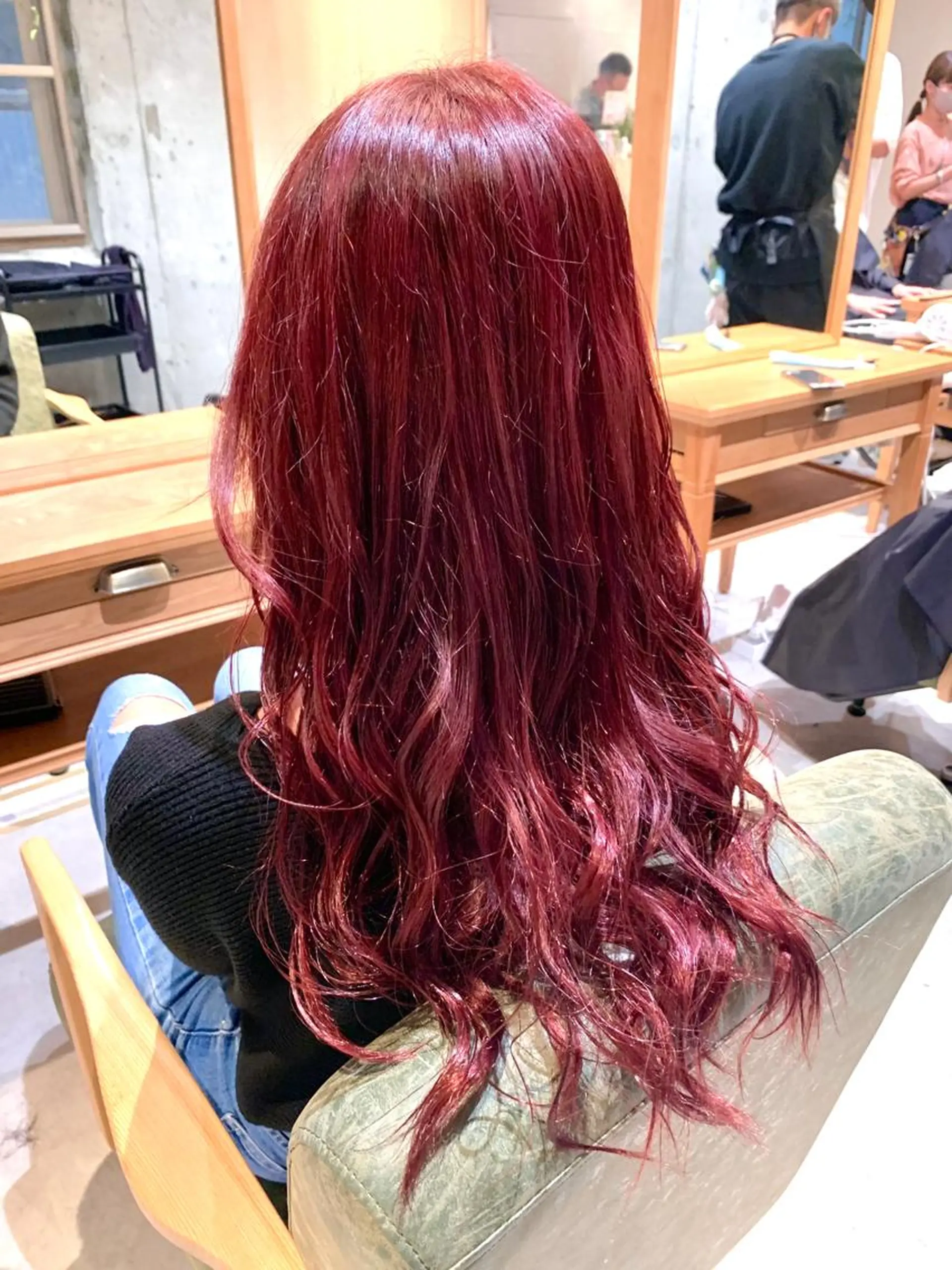 ロング カラー 立川/シールエクステ /みづきのヘアスタイル