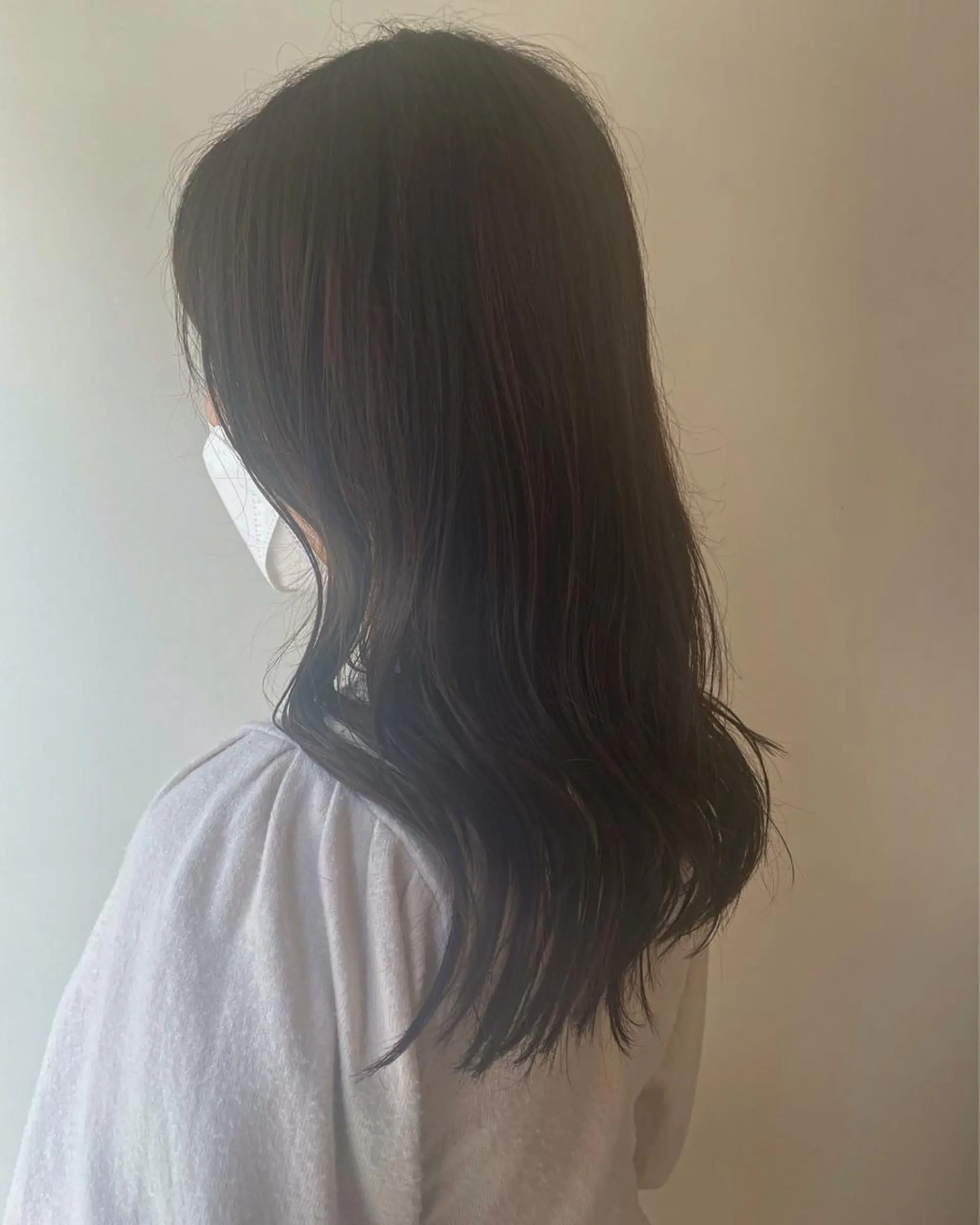 セミロング 小川 夏生のヘアスタイル