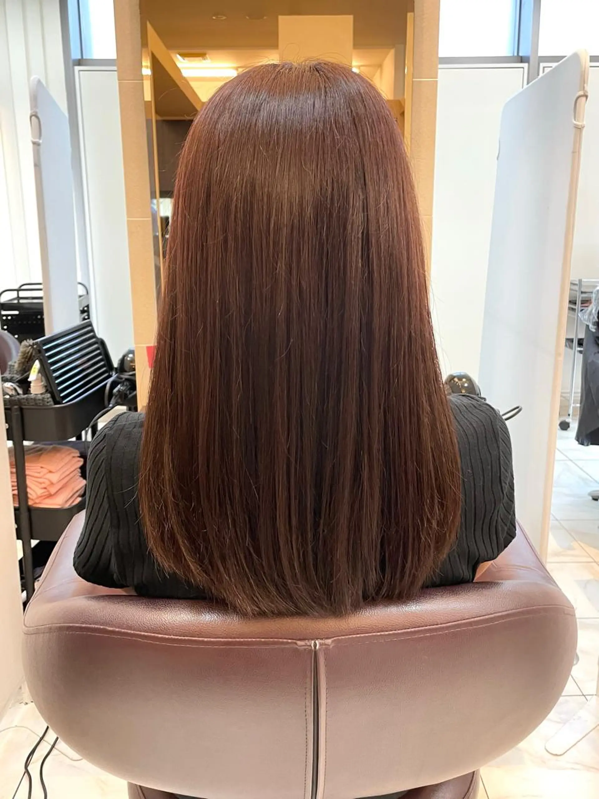 ロング ヘアカラー 新籾 尚哉のヘアスタイル