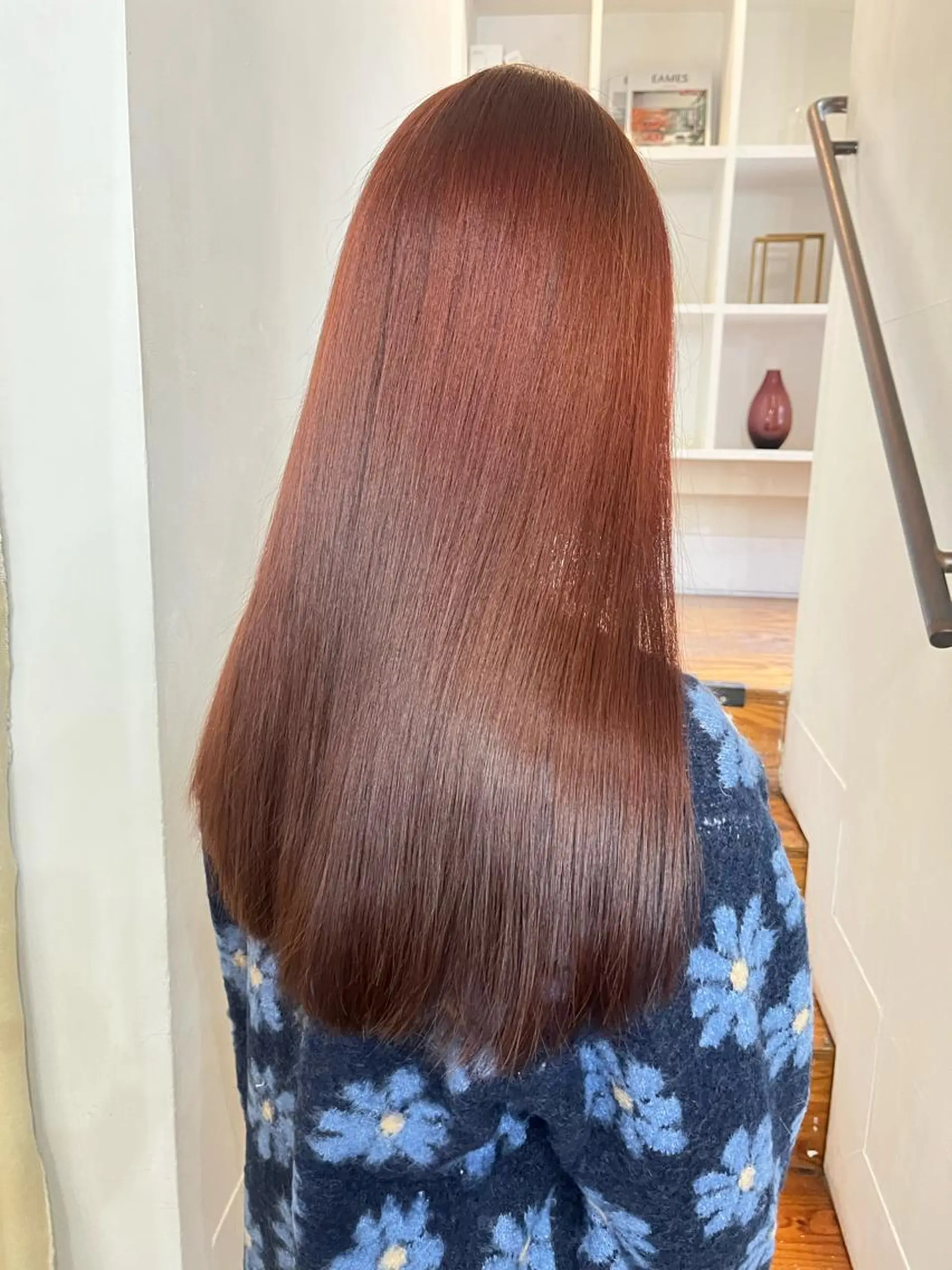 セミロング カット ヘアカラー トリートメント ヘッドスパ 髪質改善/艶カラー MISATOのヘアスタイル