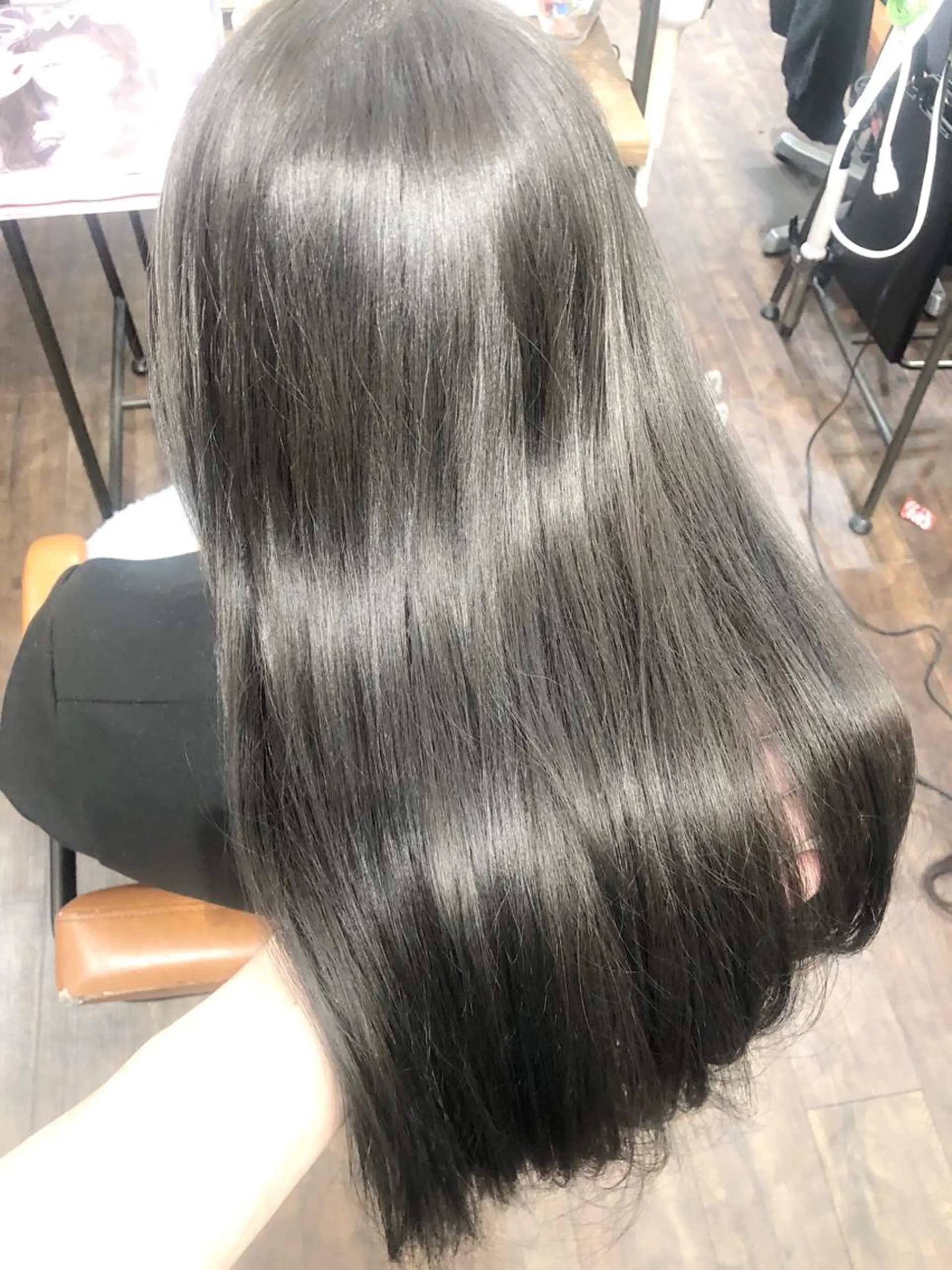 カラー ブルーカラー ブルーグレー ブルーグレージュ グレージュ イルミナカラー グレージュ/髪質改善 Yamato.hのヘアスタイル
