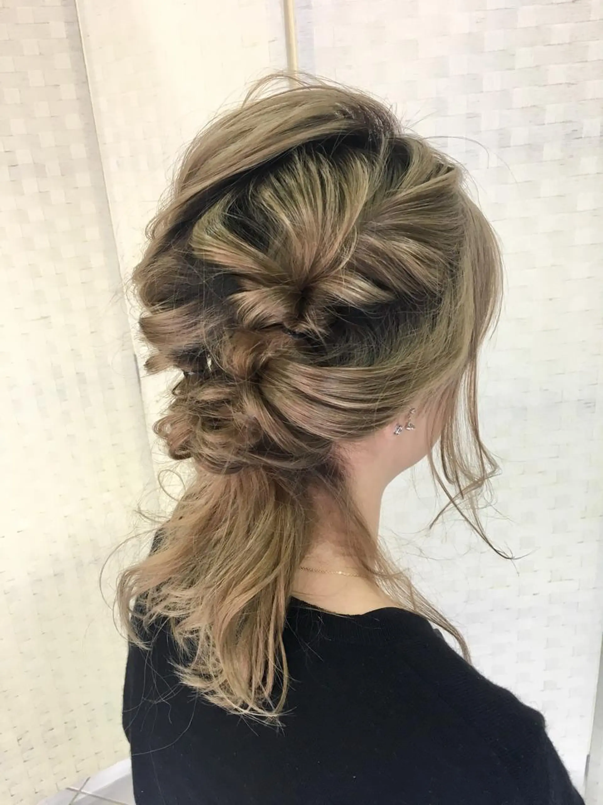 ミディアム ヘアアレンジ boutique misakiのヘアスタイル