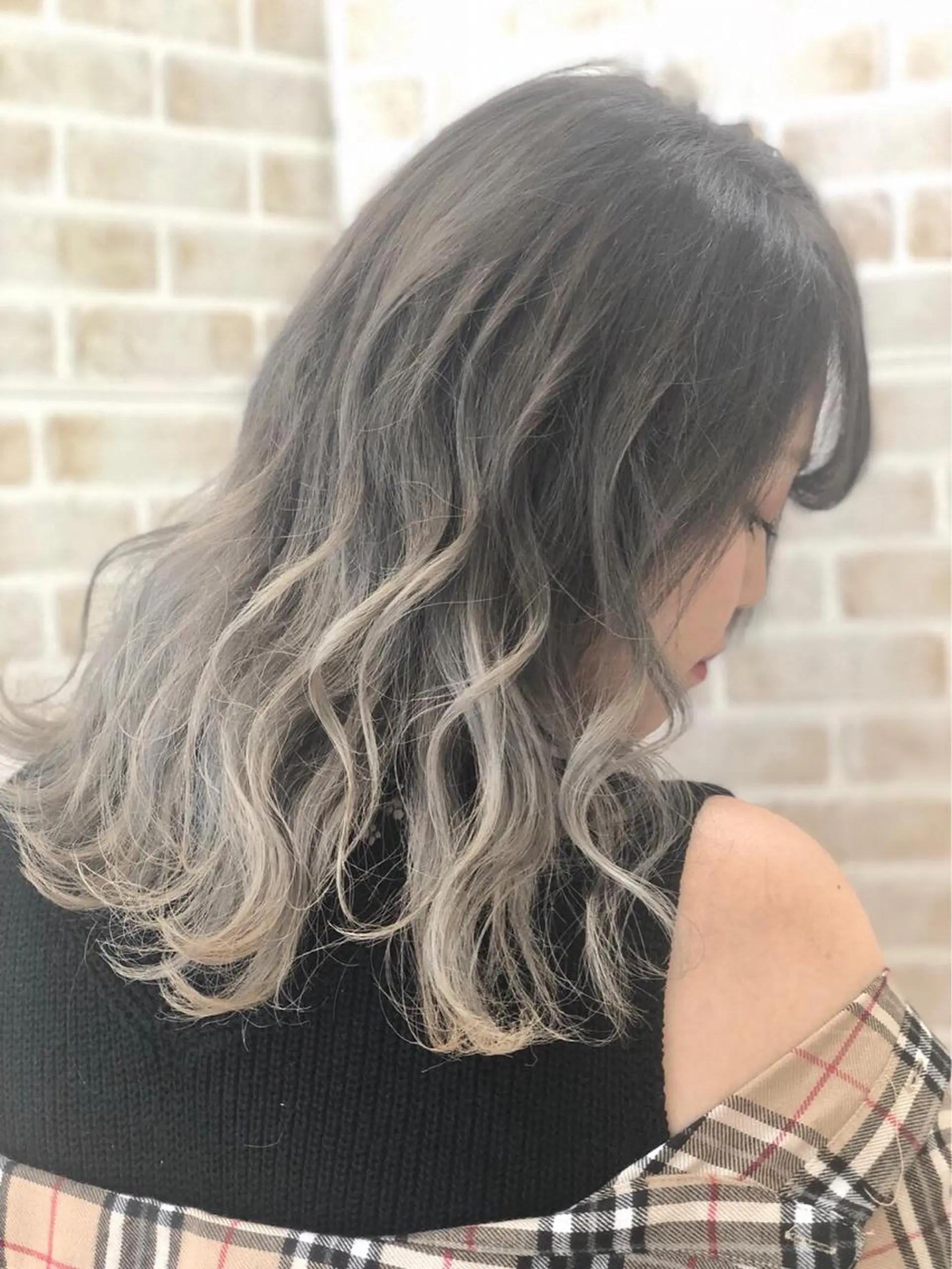 セミロング カラー Ash 武蔵境店のヘアスタイル