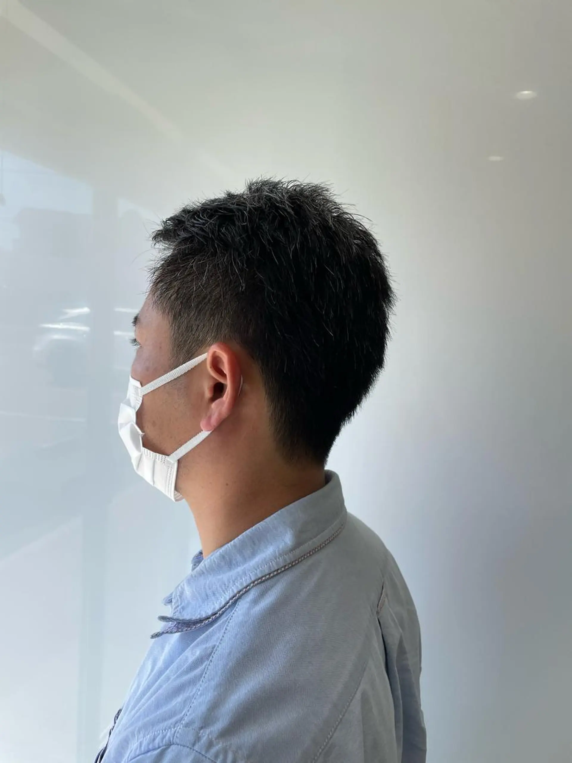 メンズ フェードカット 刈り上げ カット 永田 まどかのヘアスタイル