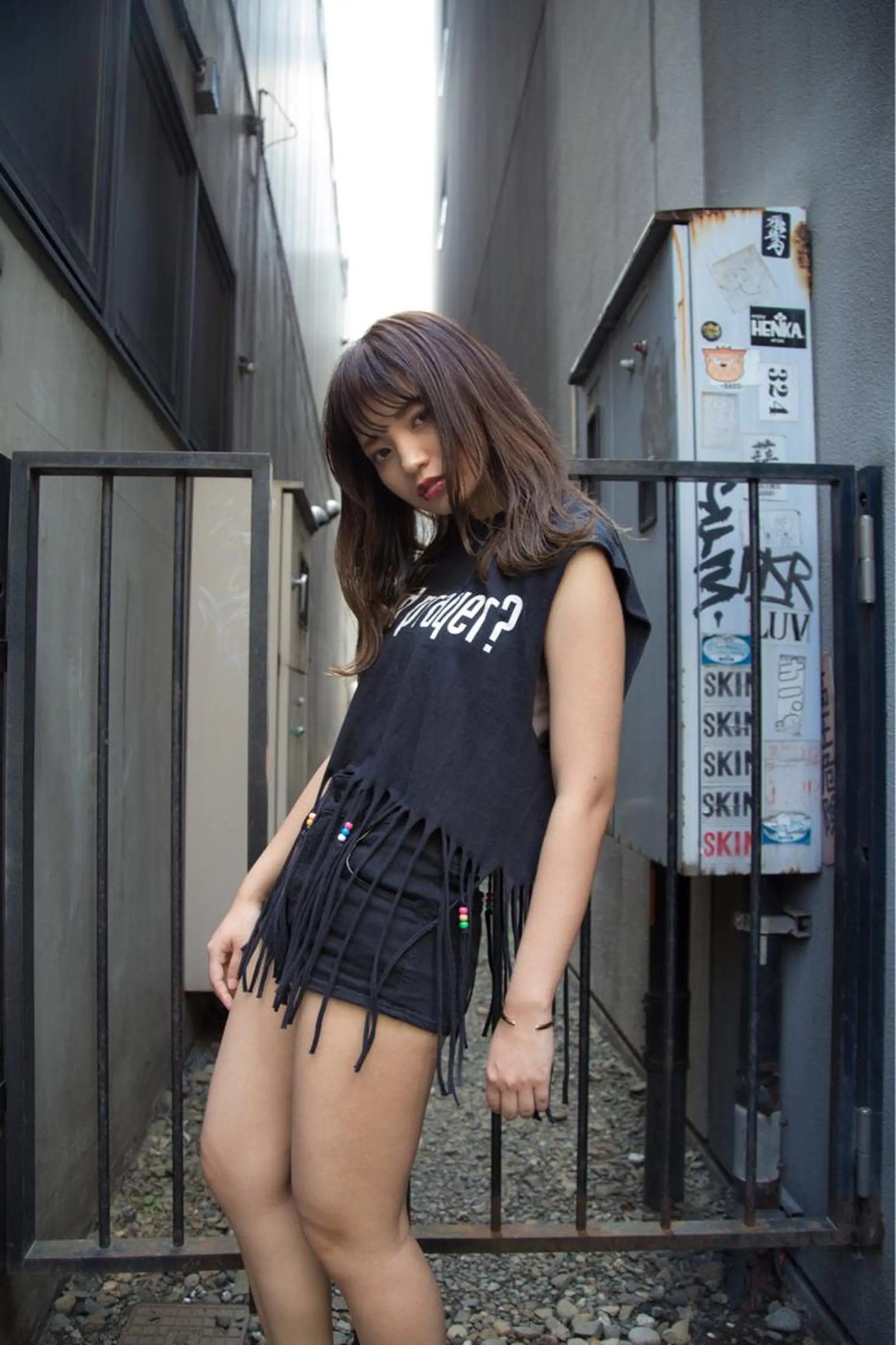 セミロング カラー ハイライトカラー ハイライト 似合わせカット トリートメント カット ヘアカラー トリートメント 池田 真由美のヘアスタイル