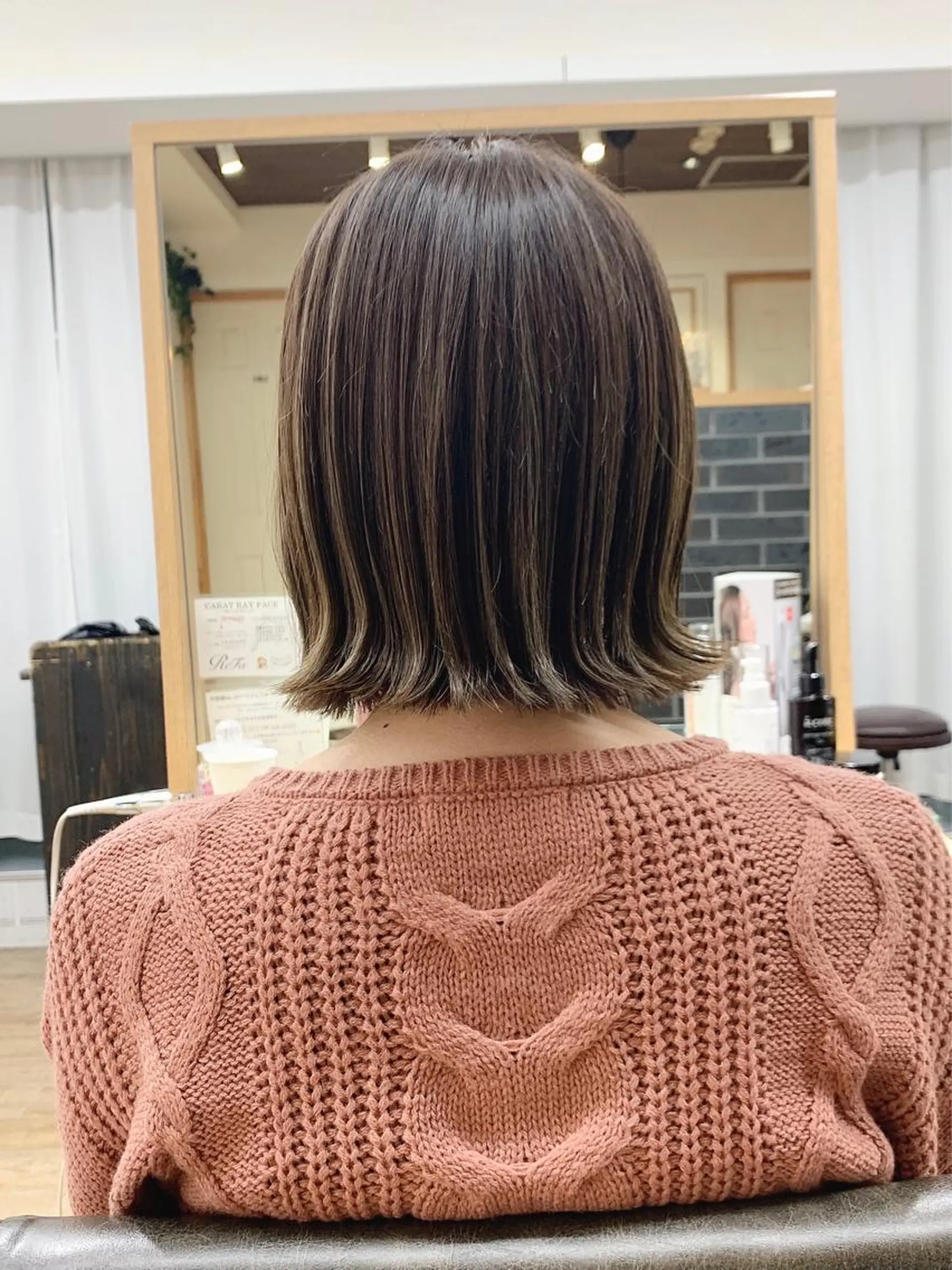 ショート カラー パーマ ヘアアレンジ メンズ キッズ ネイル マツエク・マツパ カット 縮毛矯正 レイヤーカット 🌿透け感カラーのヘアスタイル