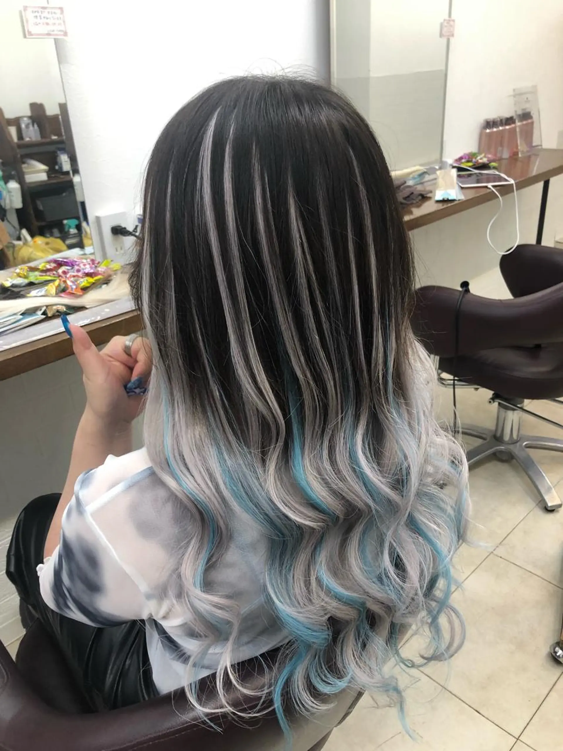 ダブルスキルエクステ /羽エクステ白石宇由のヘアスタイル