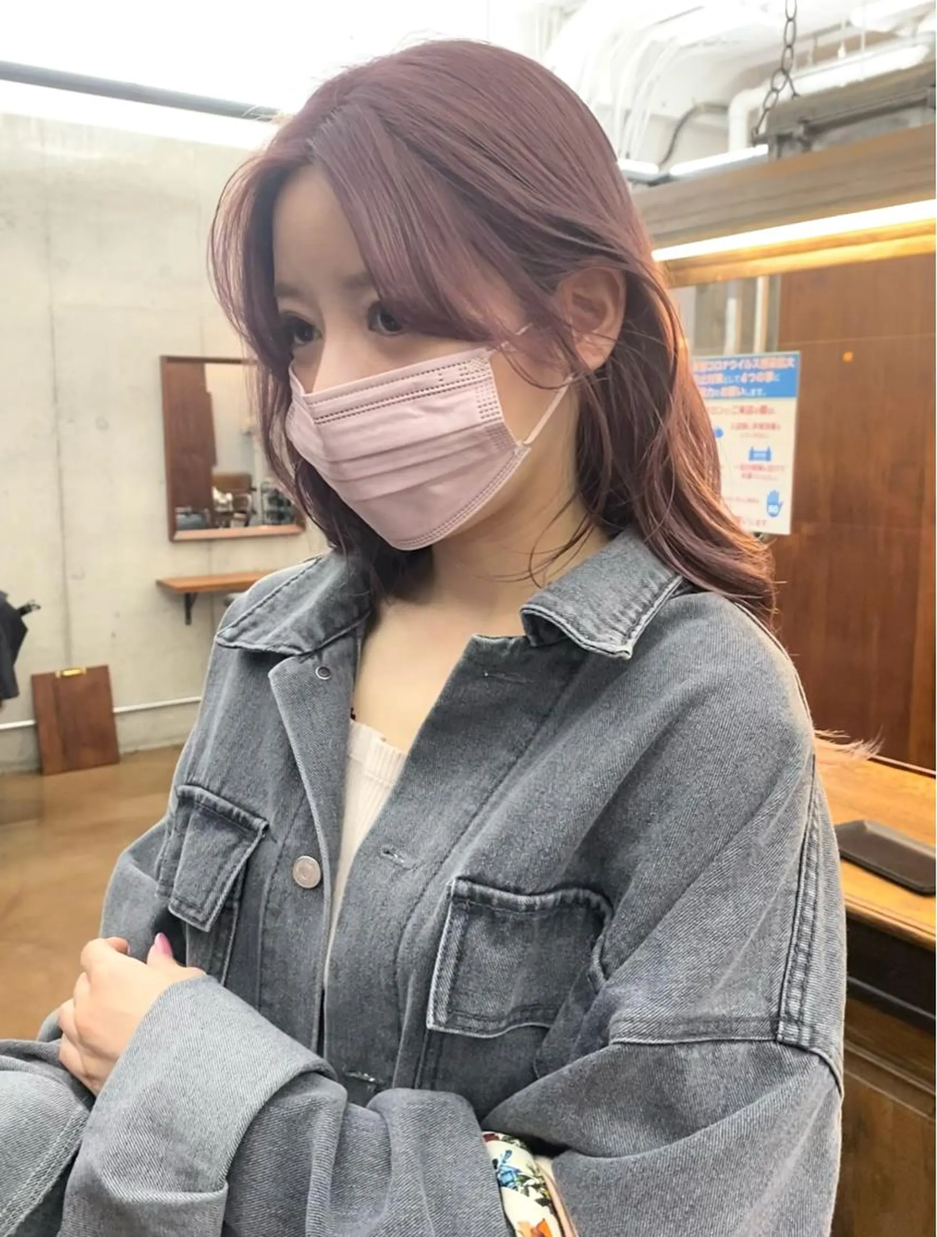 ロング カラー ブリーチ ラベンダーカラー ラベンダーピンク ピンクカラー ハイトーン/デザイン hirokiのヘアスタイル