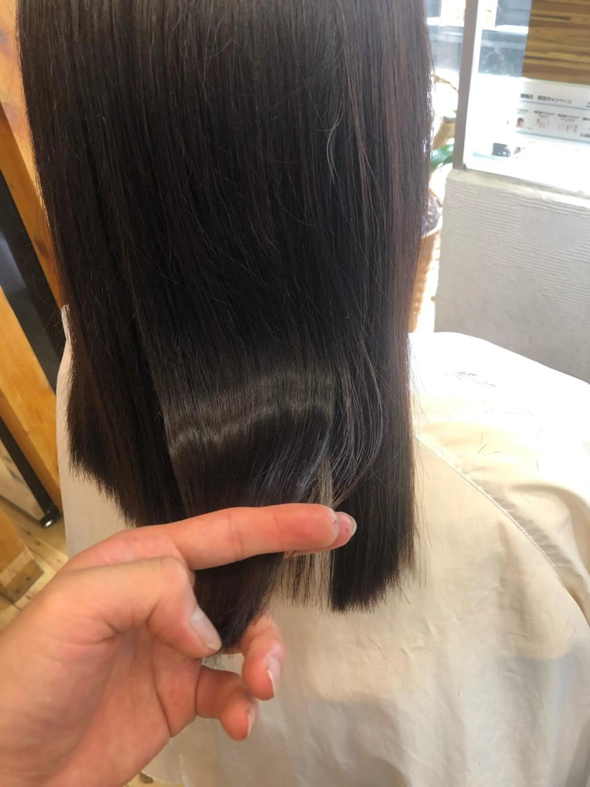 セミロング トリートメント ツイスパ特化 メンズサロンのヘアスタイル