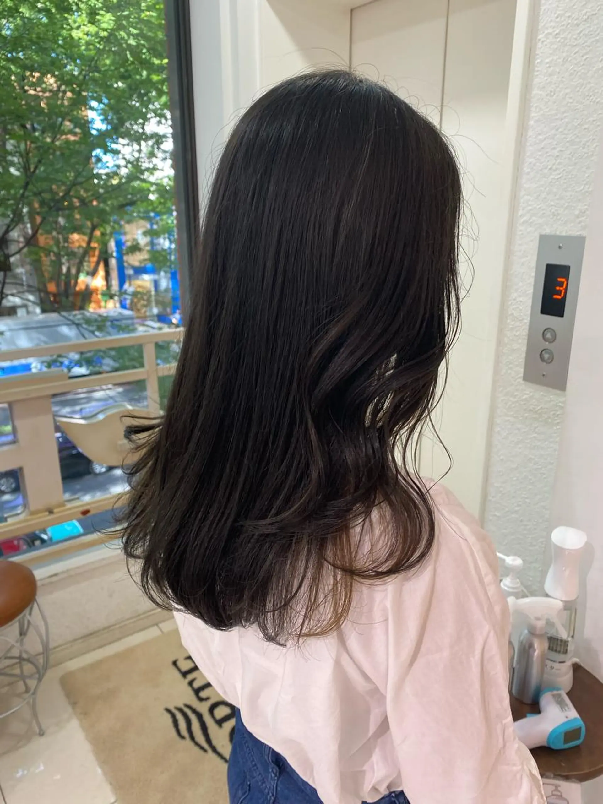 ロング カラー ヘアアレンジ 透明感カラー 古山 結季🌙🖤のヘアスタイル