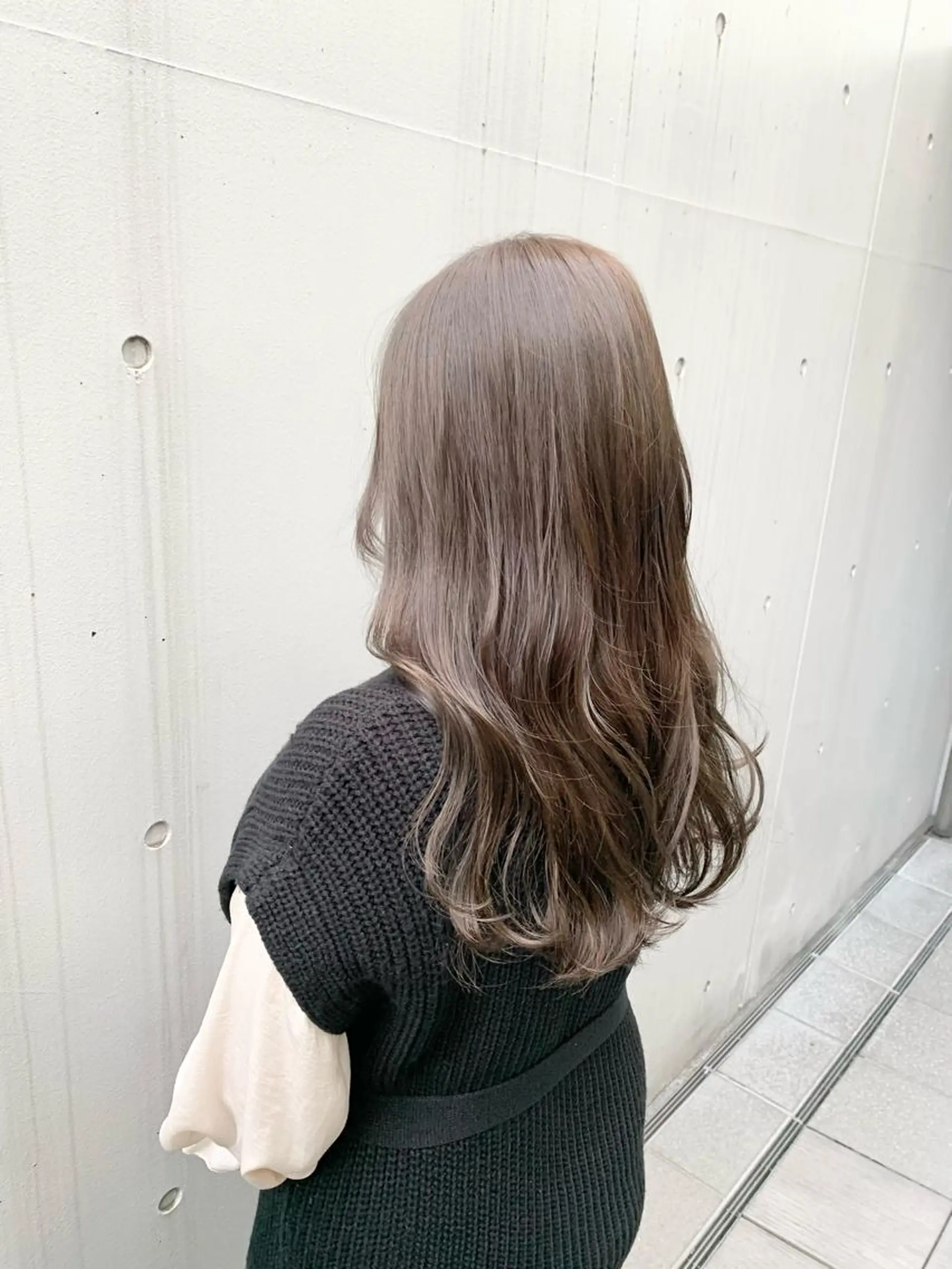 ロング カラー ベージュカラー ブリーチ ブラウンカラー ブラウンベージュ 透明感カラー 垢抜けヘア♡柔らかい カラー/mihoのヘアスタイル