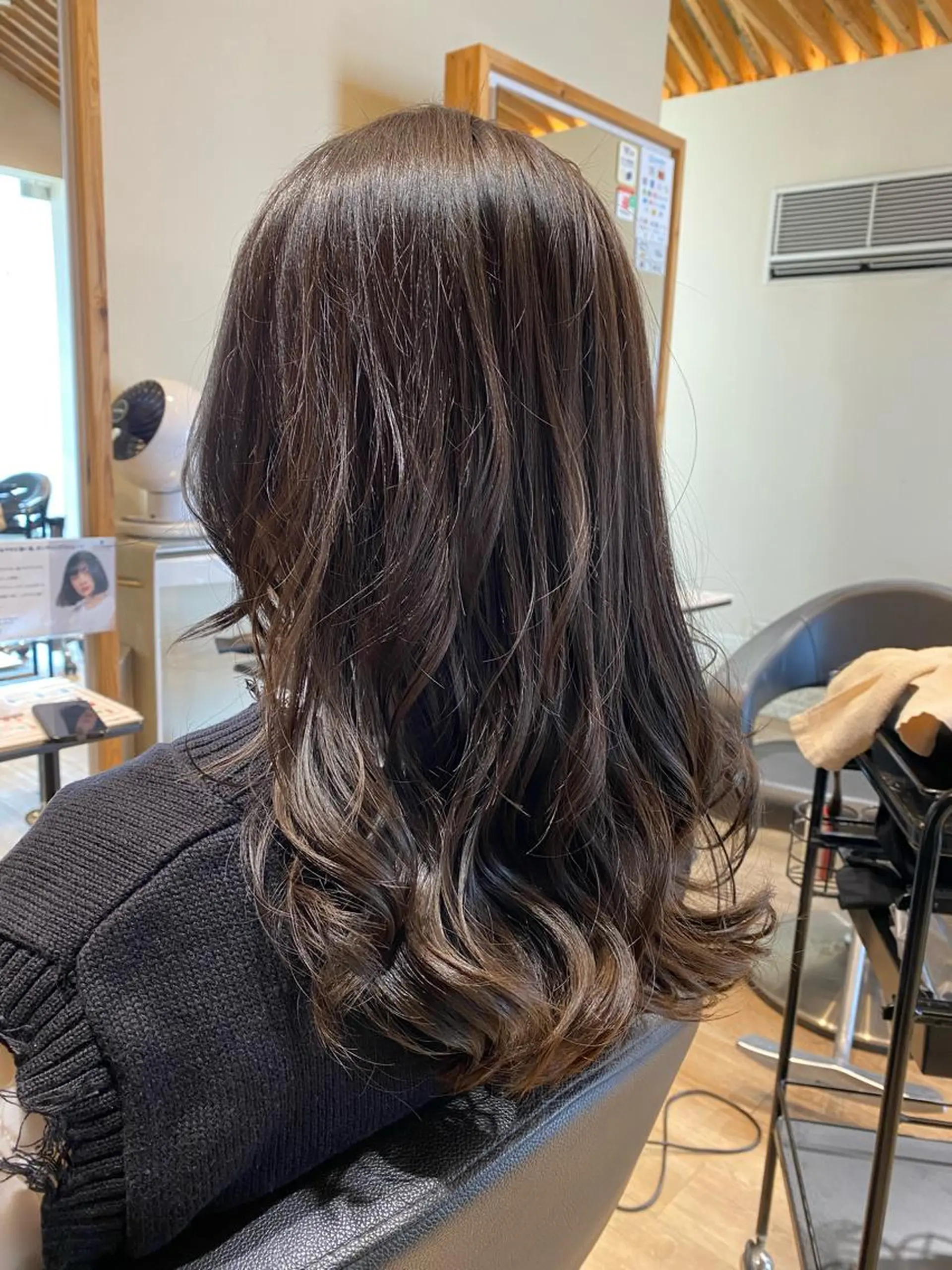 ロング カラー 関口 友行のヘアスタイル