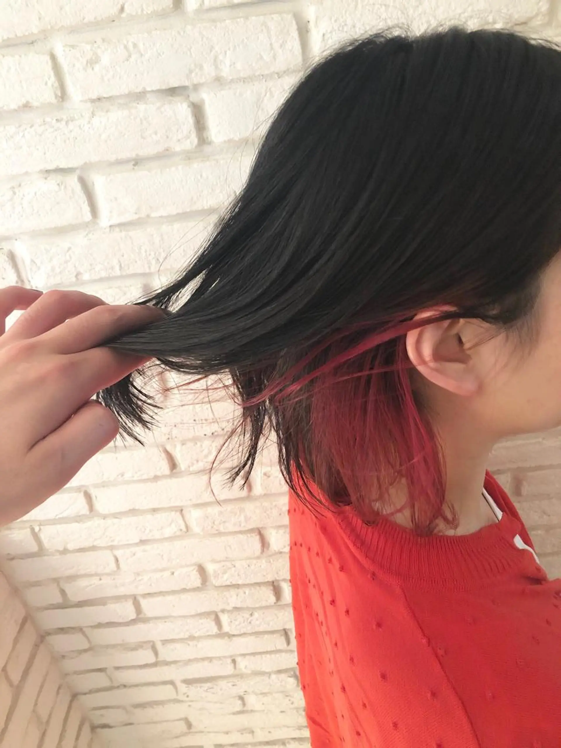 ミディアム カラー 宮下 浩一のヘアスタイル