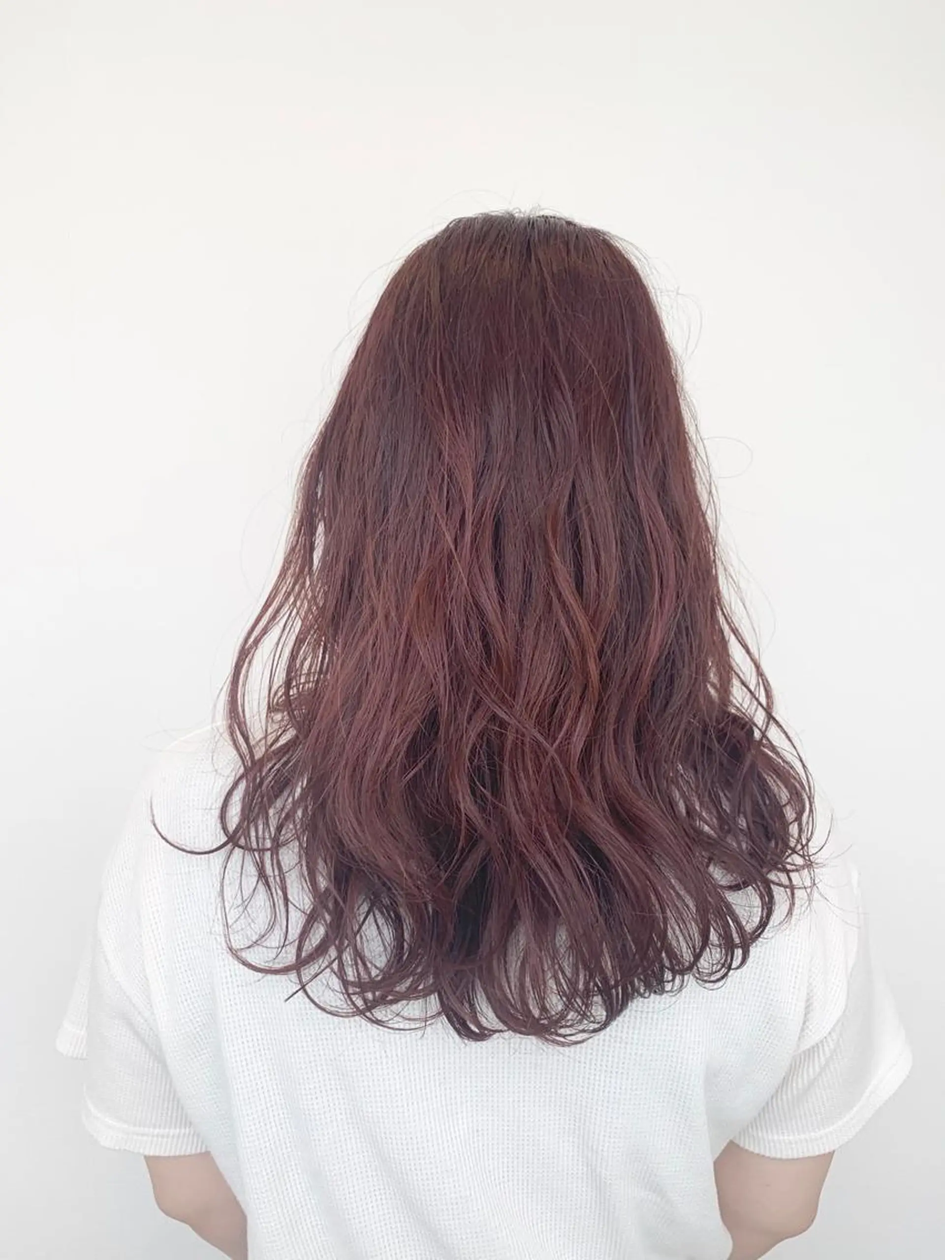 ロング カラー カット ヘアカラー シンマ チヒロのヘアスタイル