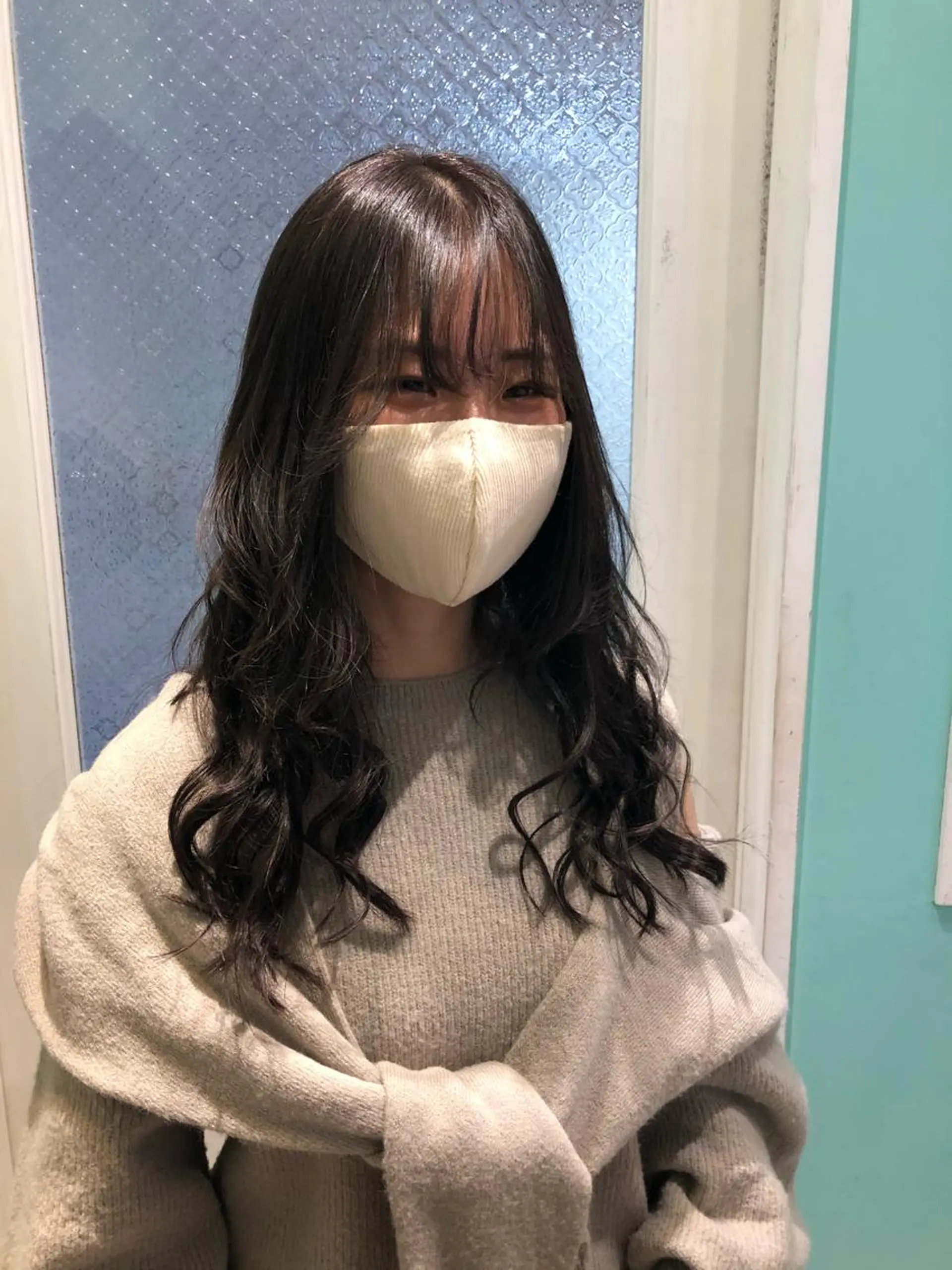 ロング カラー シールエクステ エクステ カット ヘアカラー トリートメント エクステ 綿貫 美香のヘアスタイル