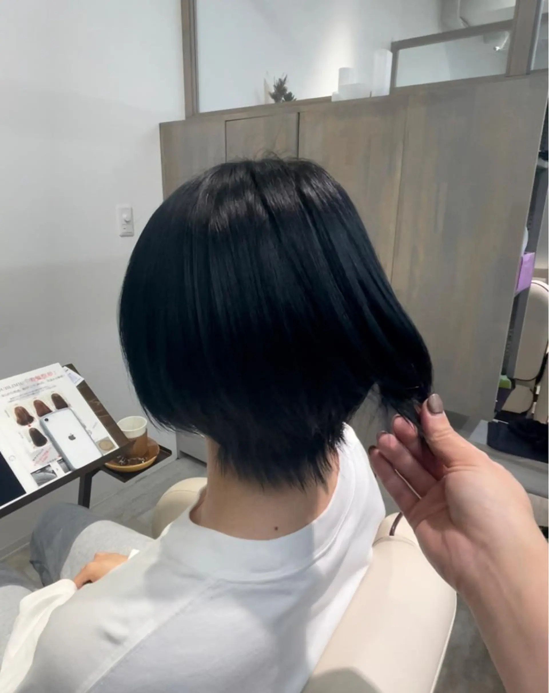 ショート カラー カット ヘアカラー 縮毛矯正 トリートメント 🫧MITO カイレアサロン🫧のヘアスタイル