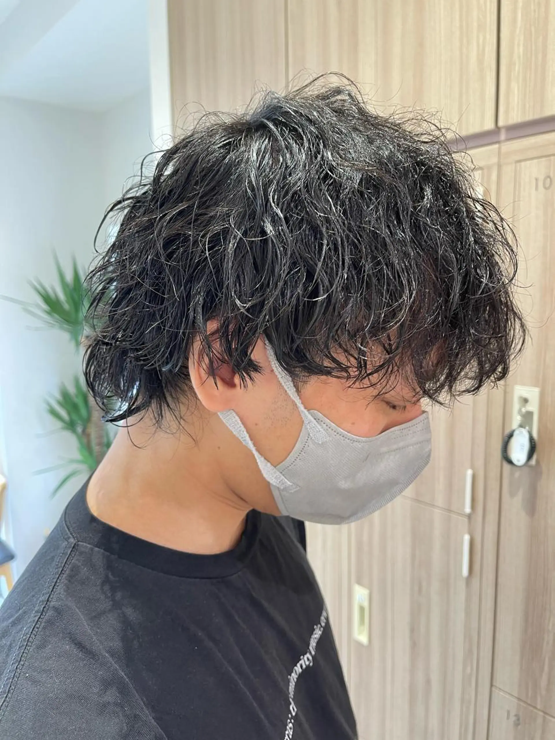 ショート パーマ メンズ メンズパーマ メンズツイストパーマ ツイストスパイラルパーマ ツーブロック 刈り上げ カット パーマ メンズパーマ特化/ メッシュ/薫/店長のヘアスタイル