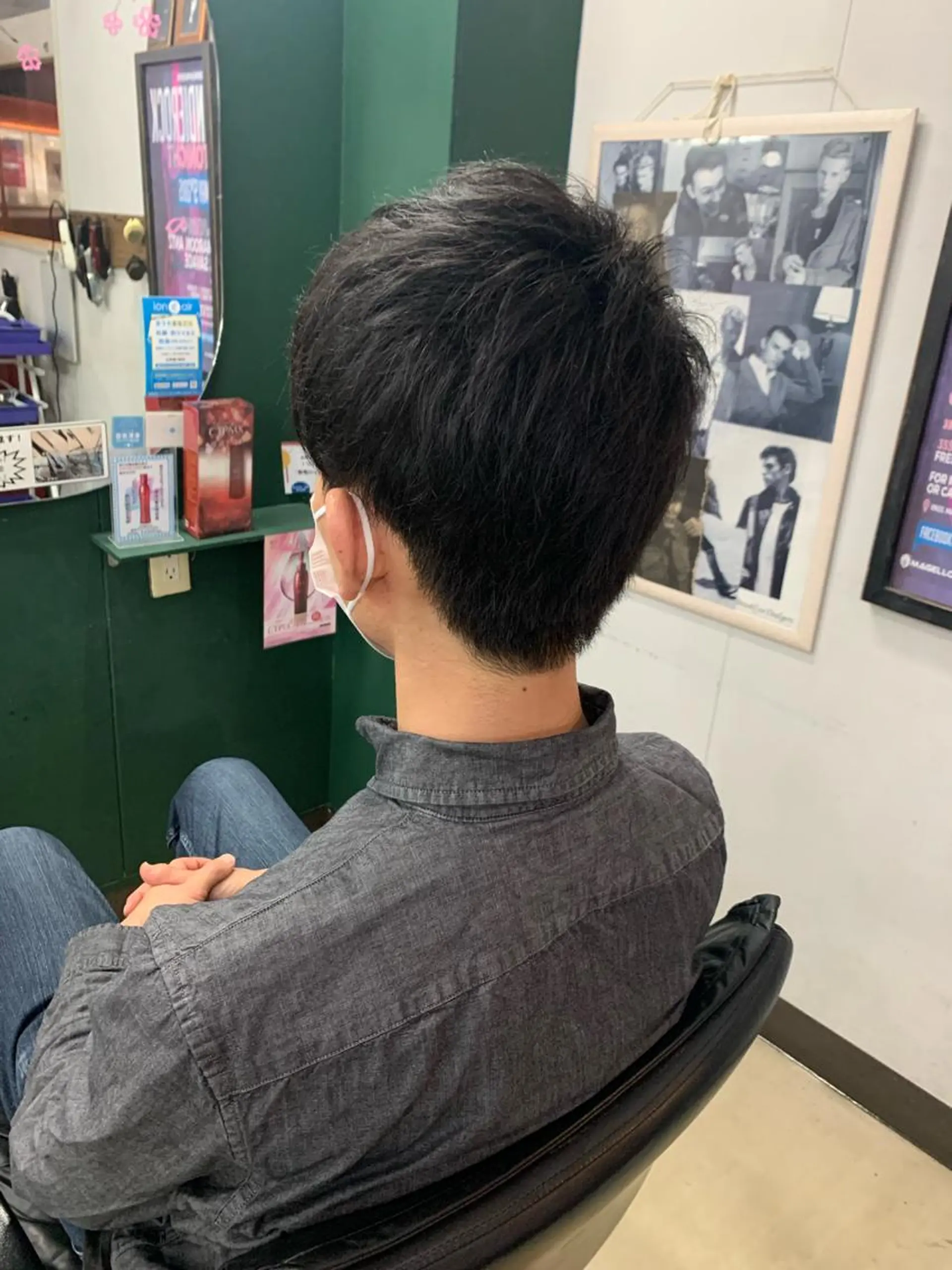 ミディアム メンズ 月館 怜奈のヘアスタイル