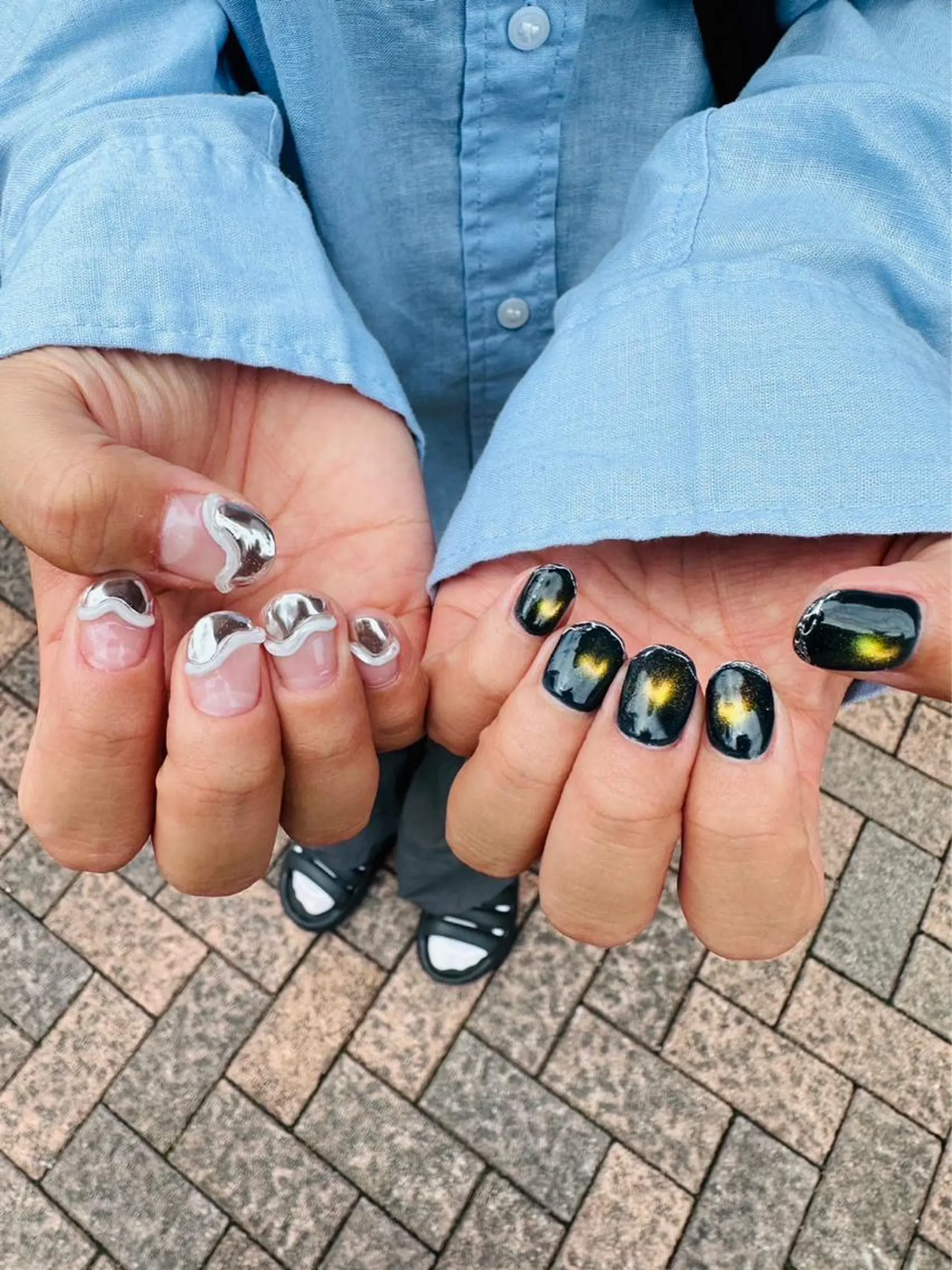 ネイル ニュアンスネイル ハンドネイル ハンドケア Atelier Ariのネイルデザイン