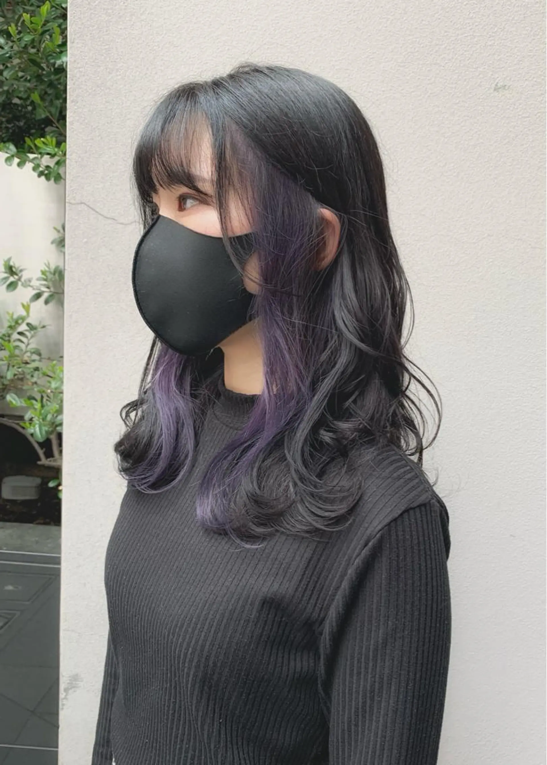 ミディアム カラー インナーカラー ヘアカラー トリートメント 矢野 晃平のヘアスタイル