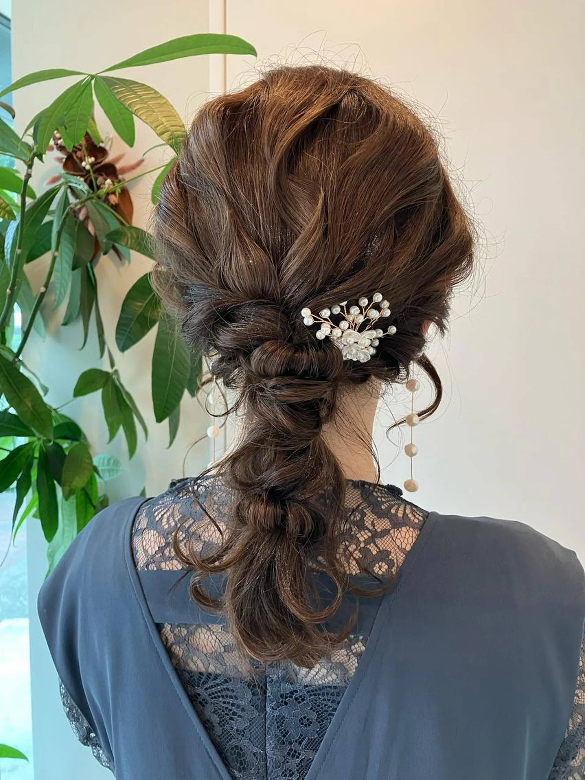 ヘアアレンジ 結婚式・ブライダル Hair&Make Nahoのマツエク・マツパデザイン