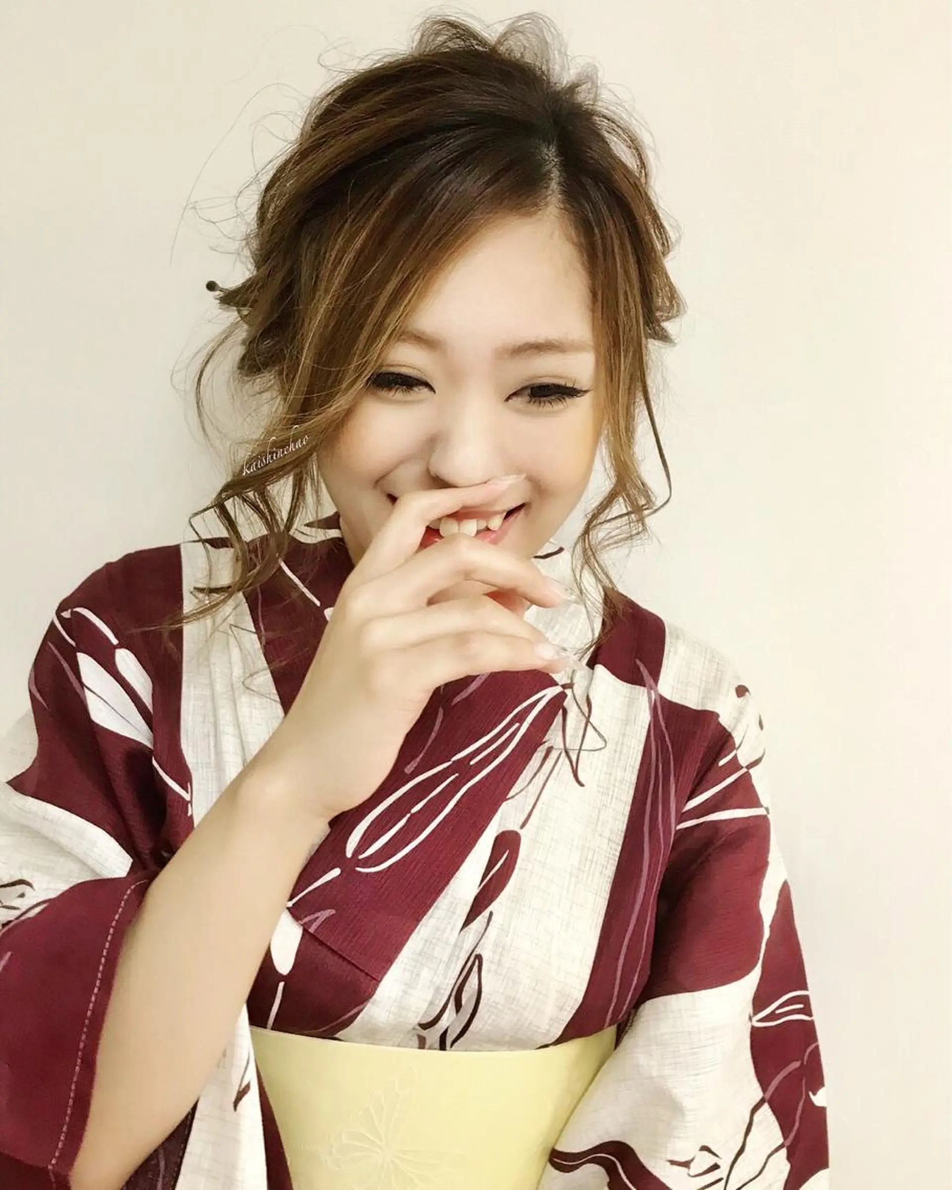 セミロング カラー パーマ ヘアアレンジ ネイル マツエク・マツパ 吉川 宙翔のヘアスタイル