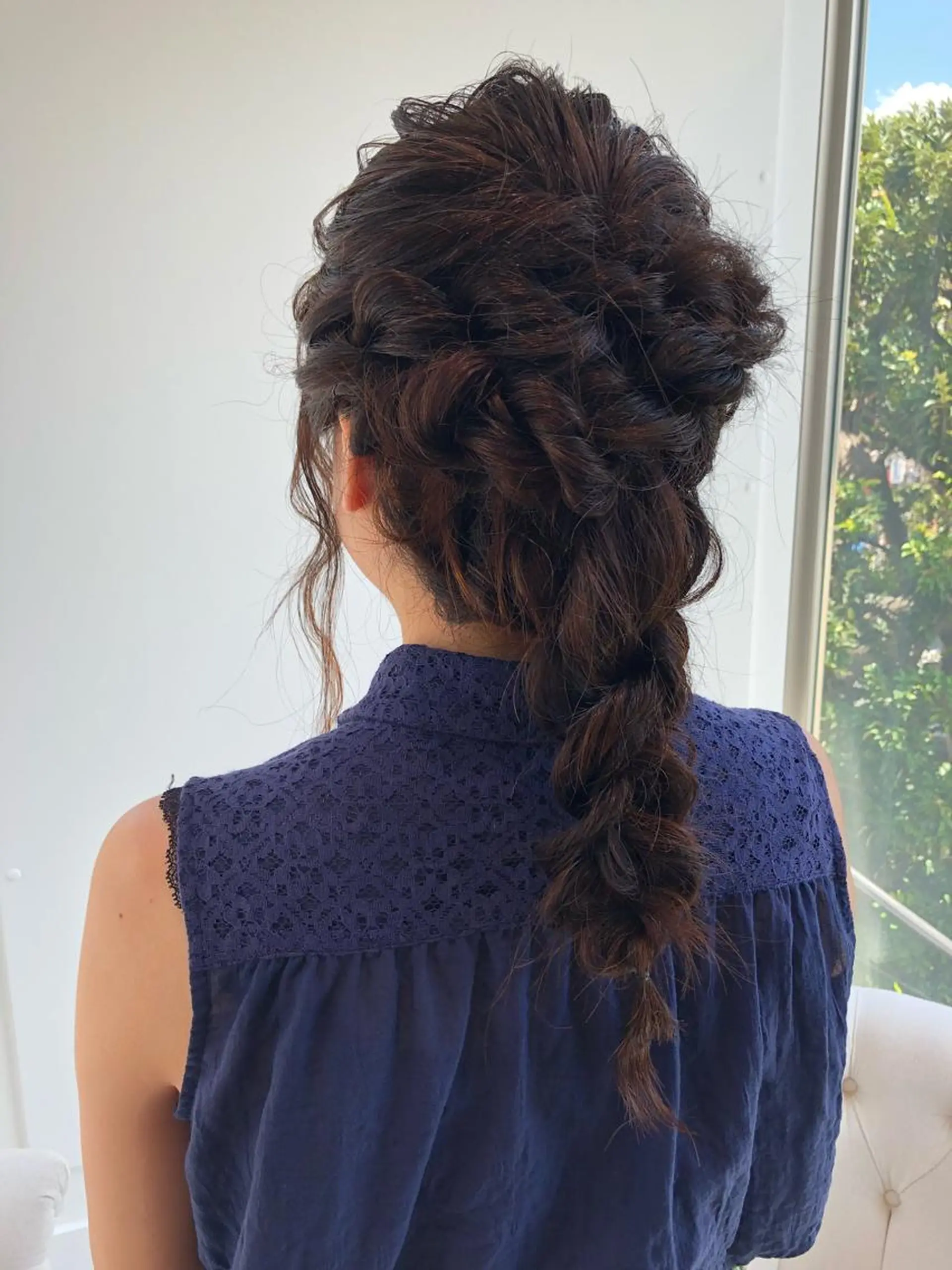 セミロング ヘアアレンジ レイヤーカット✂️ 横浜No1♡下鳥翔子のヘアスタイル